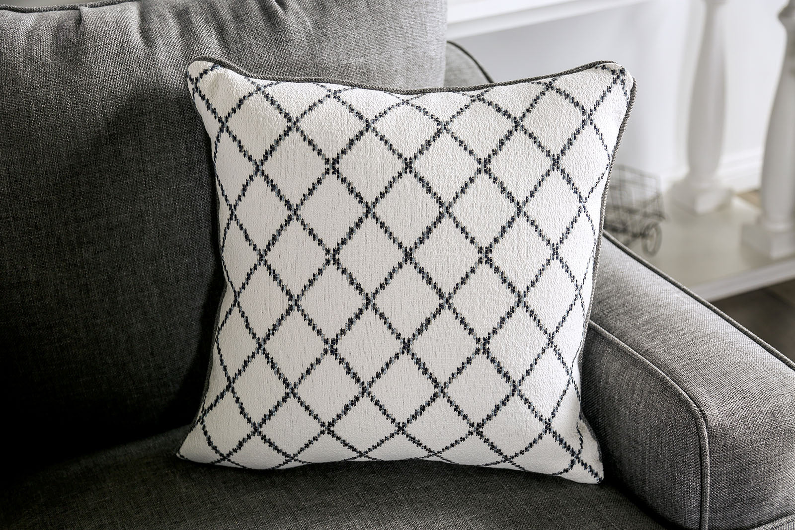 Verne Bluish Gray Sofa & Loveseat - Image 4