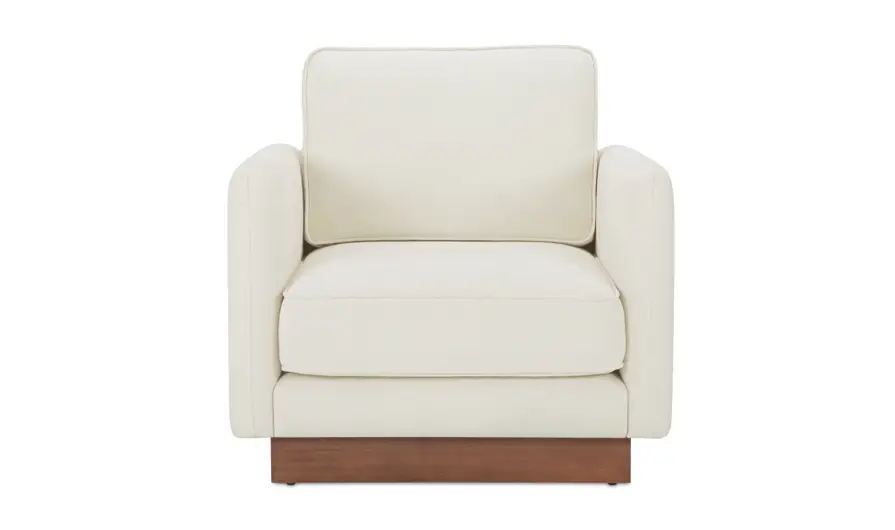Vernon Accent Chair White - Image 2