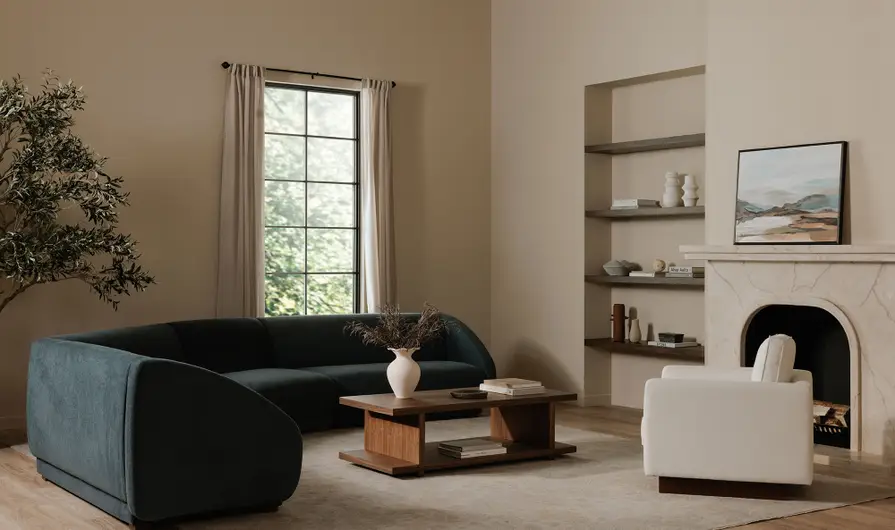 Vernon Accent Chair White - Image 8