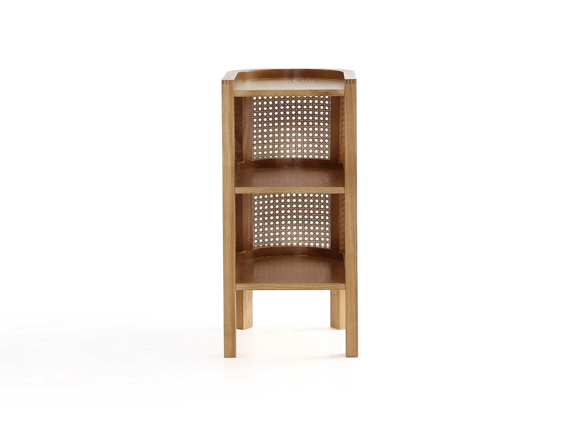 Versailles End Table in Nature Cane