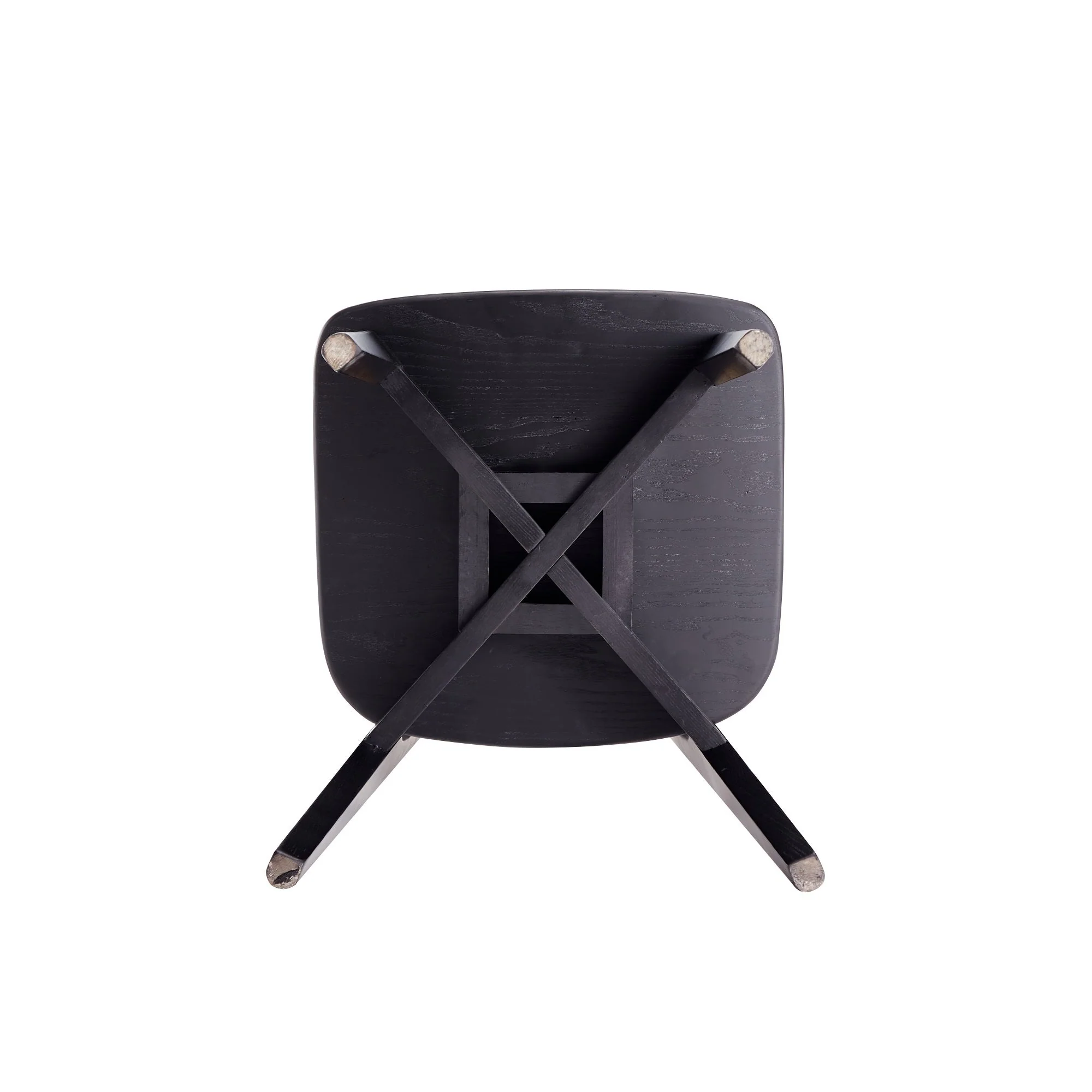 Versailles Square Dining Chair in Black and Natural Cane (set of 2) - Image 10