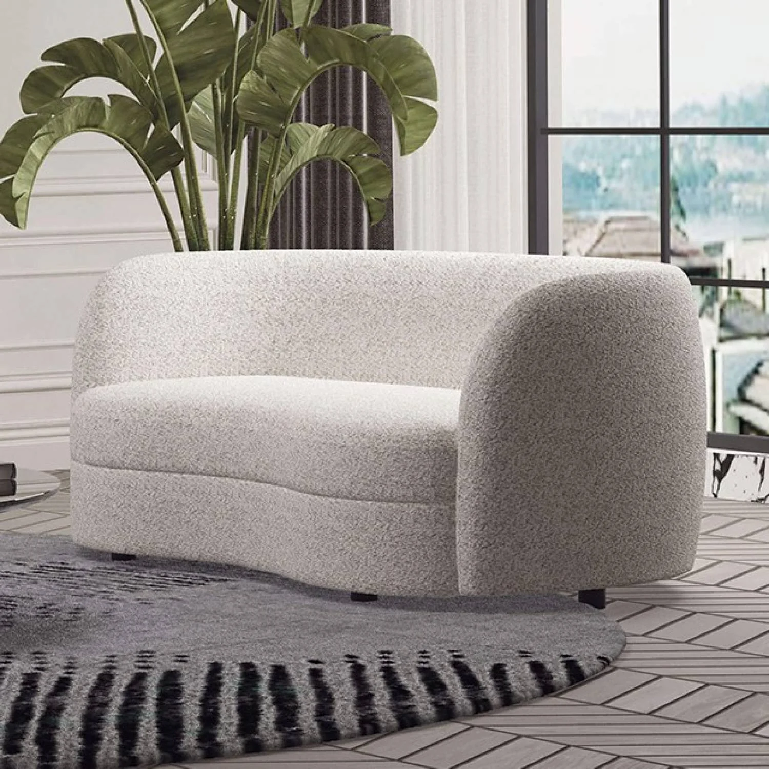 Versoix Off-White Sofa & Loveseat - Image 3