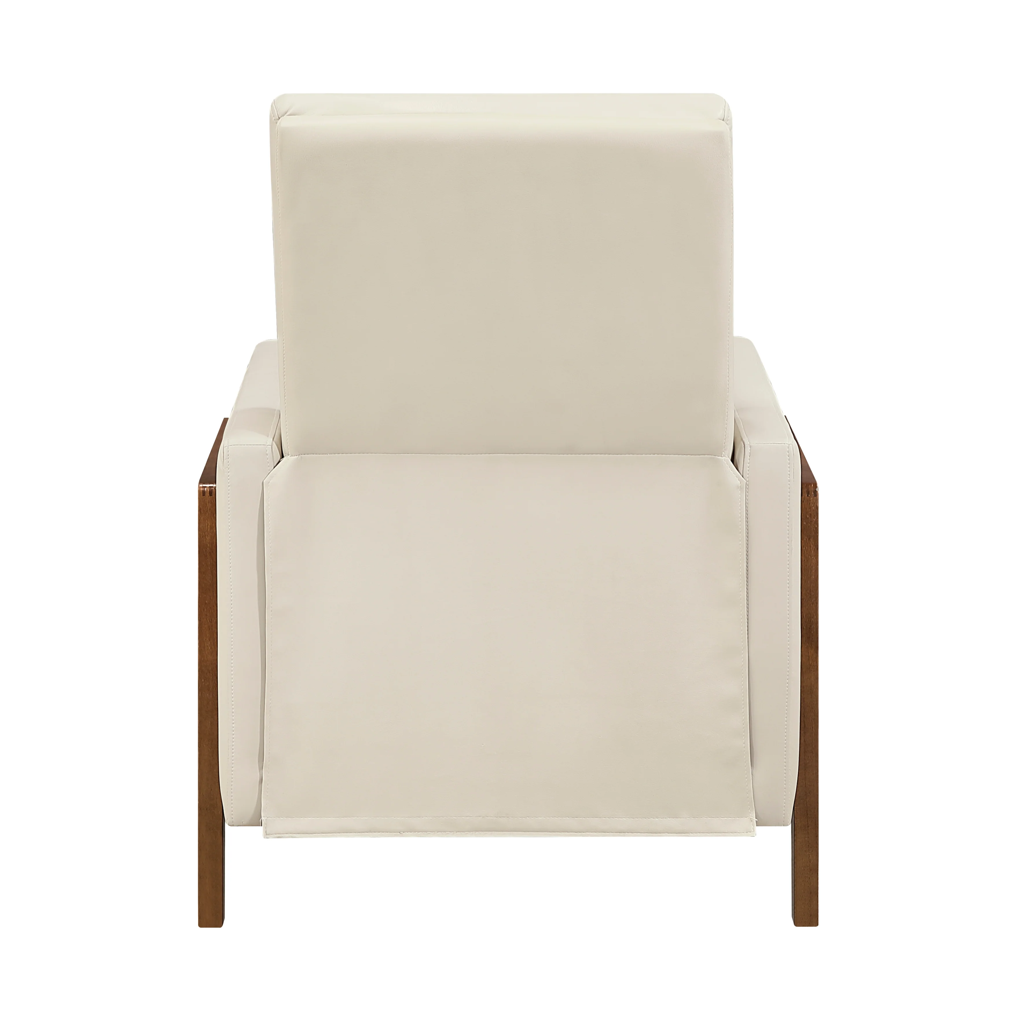 Verve Light Beige Push Back Reclining Chair - Image 4