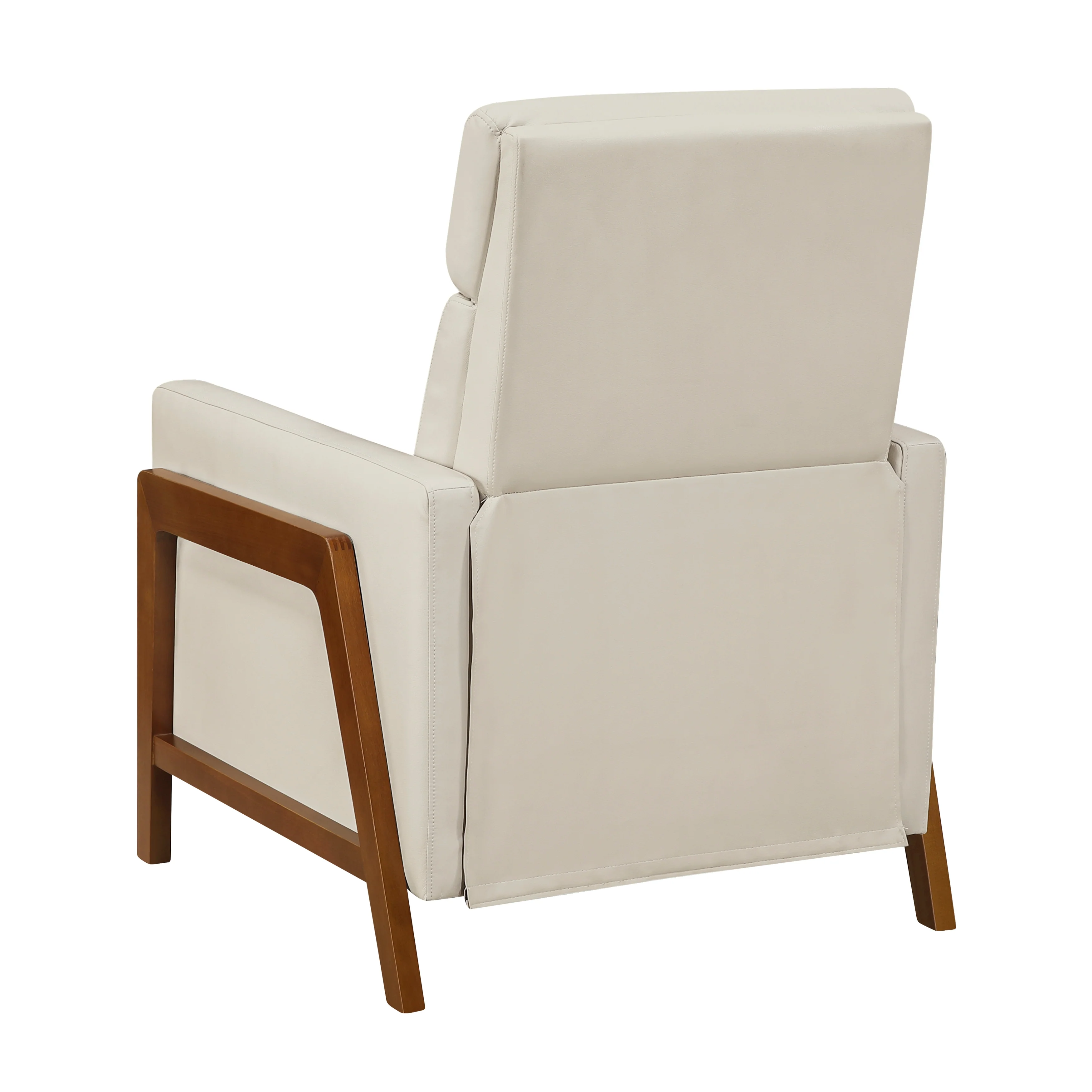 Verve Light Beige Push Back Reclining Chair - Image 5