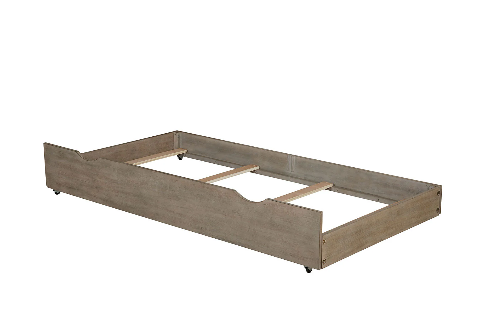 Vevey Wire-Brushed Warm Gray Full Bed - Image 7
