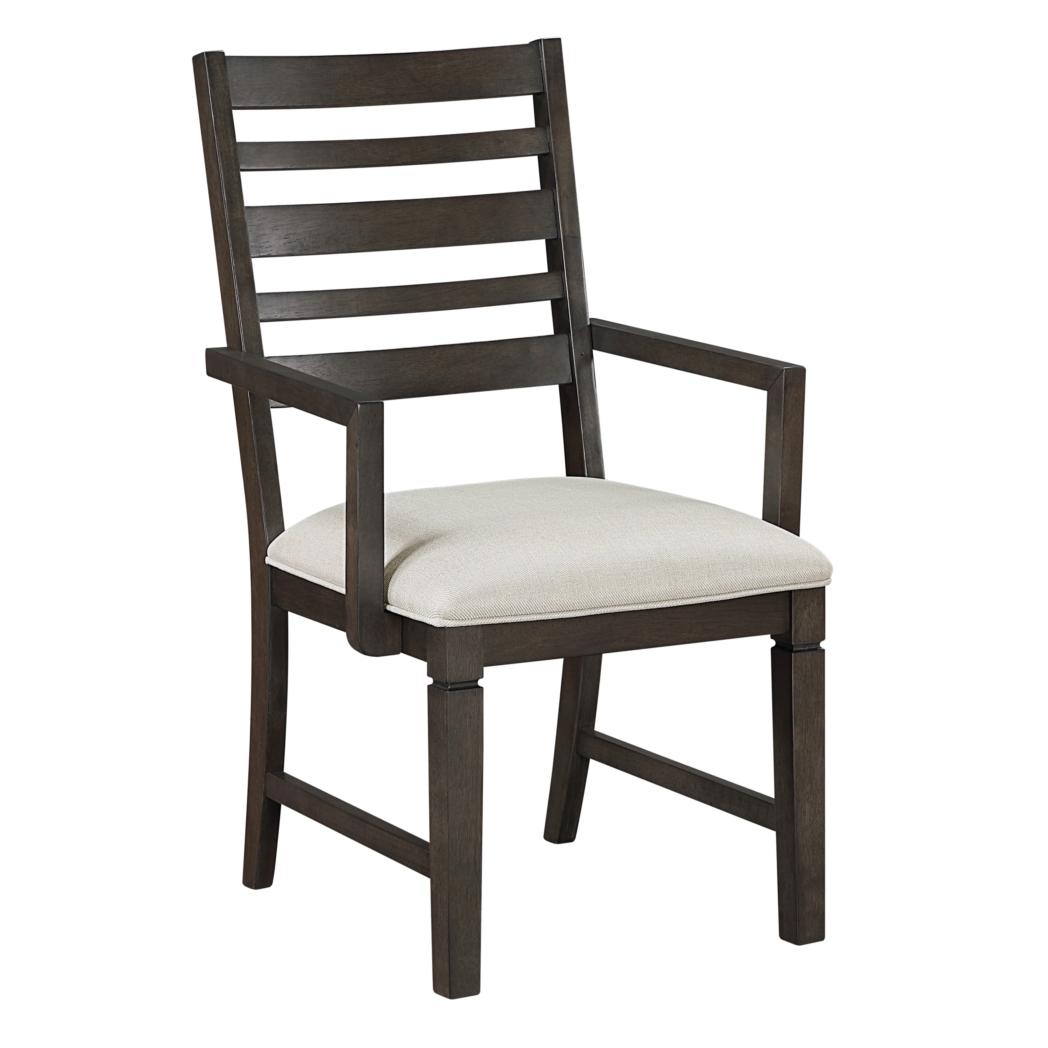 Victoria Espresso/Beige Dining Room Set - Image 13