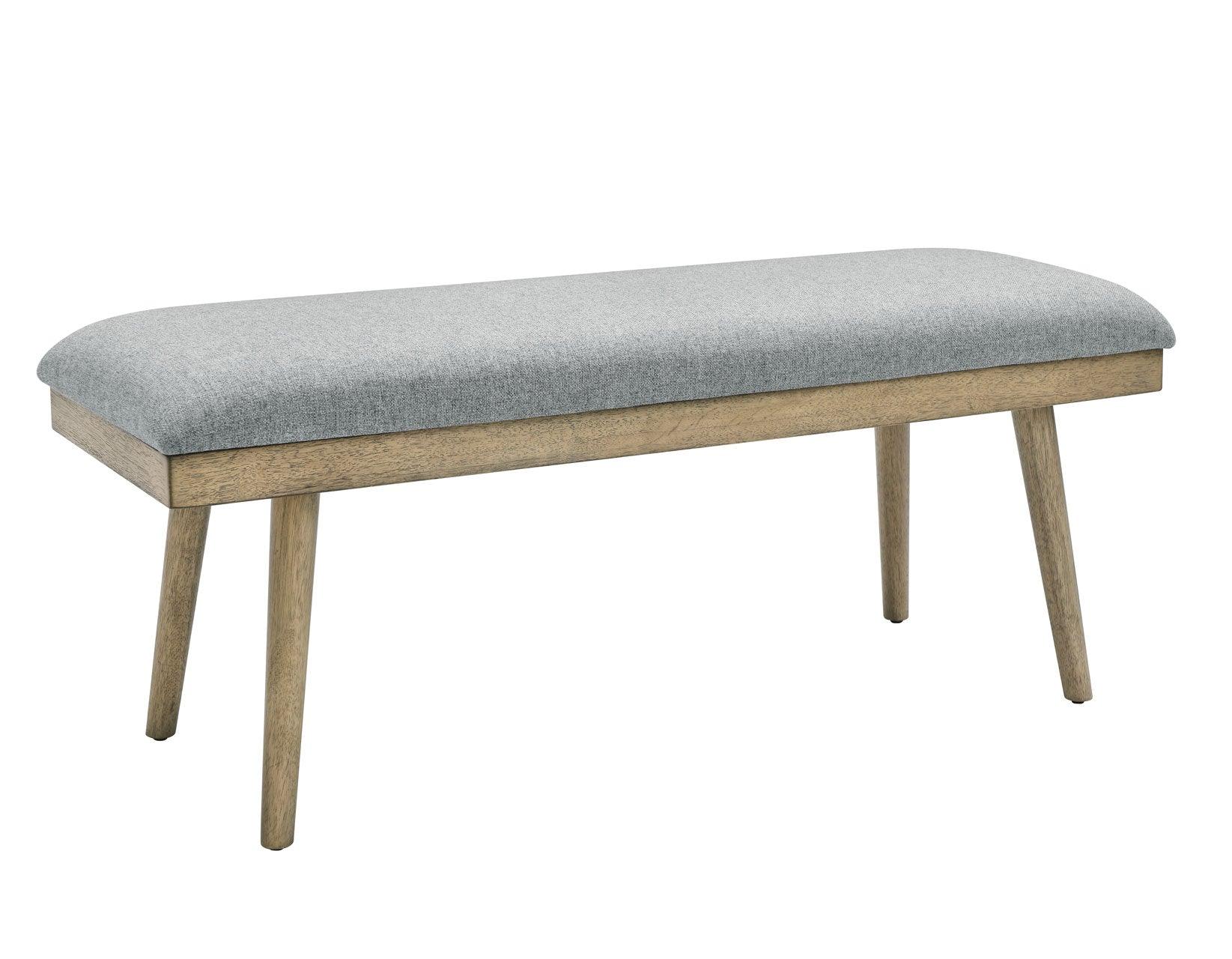 Vida Gray Dining Bench - Image 2