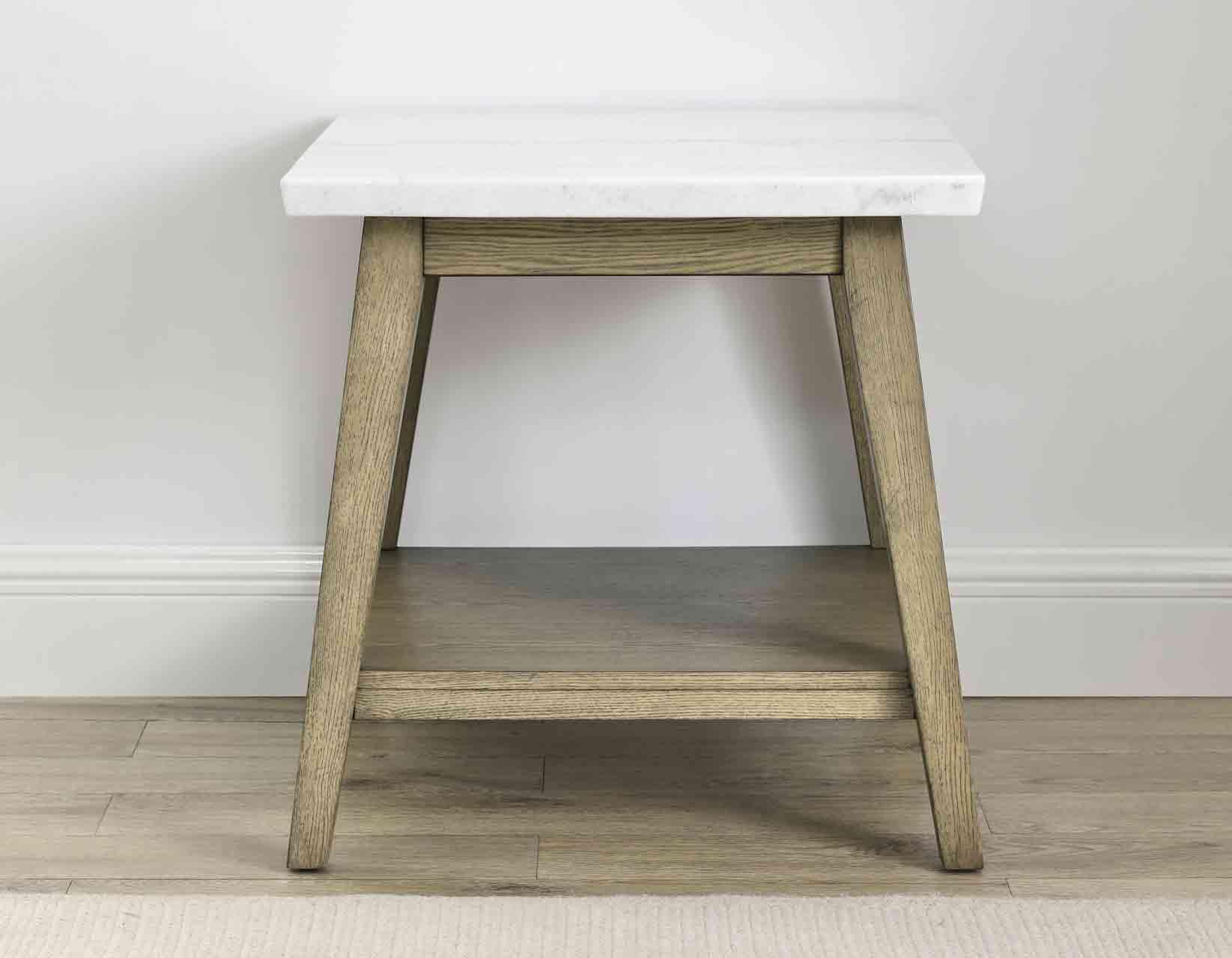 Vida Marble Top End Table - Image 5
