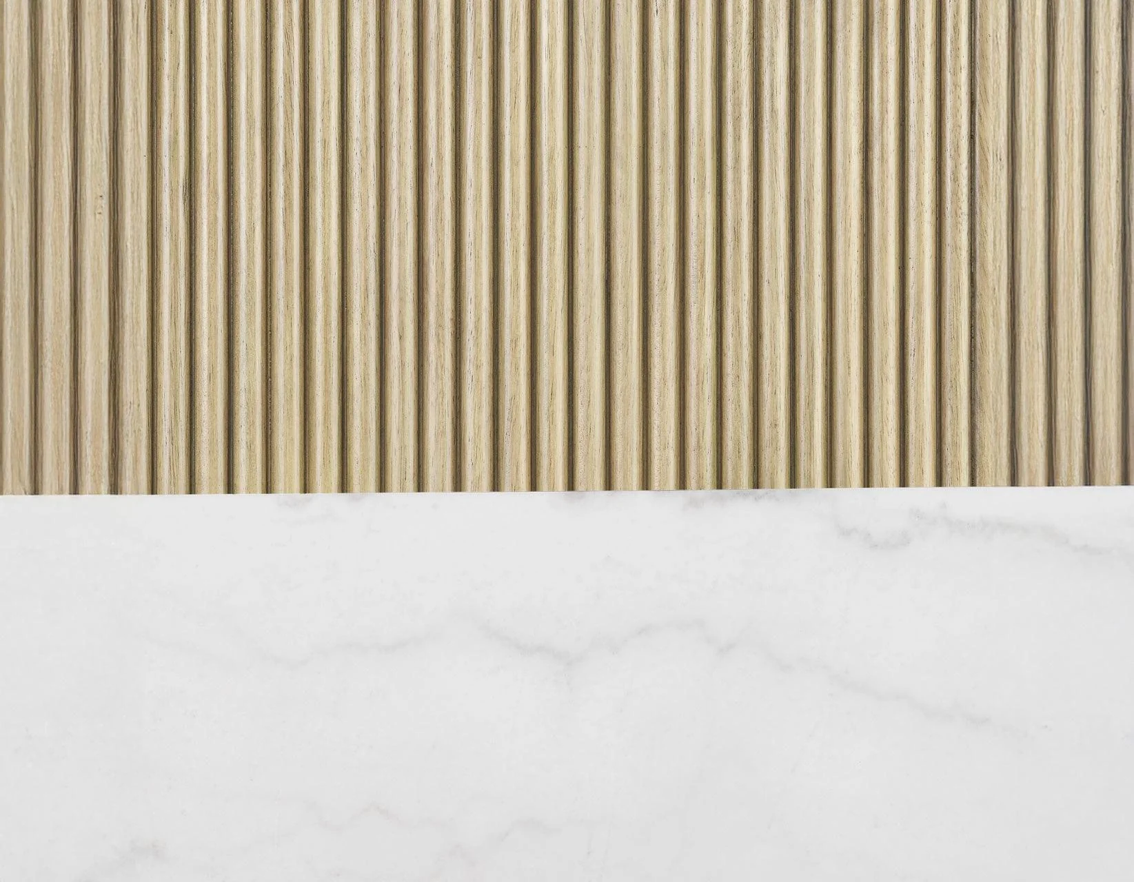 Vida Marble Top WIne Cabinet, Blonde Finish - Image 9