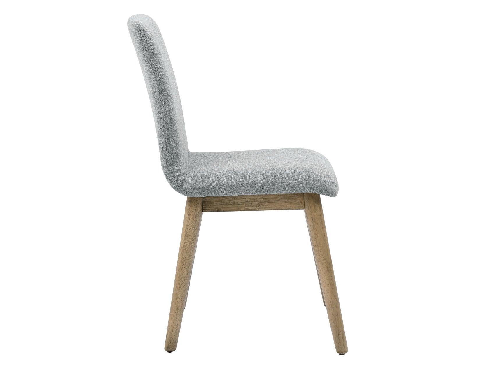 Vida Upholstered Side Chair, Gray - Image 4