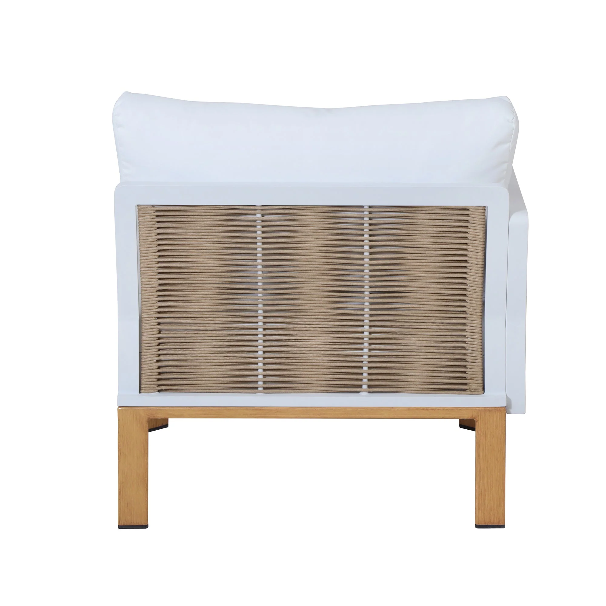 Vine 4-Piece Patio Conversation Set in Cream - Image 23