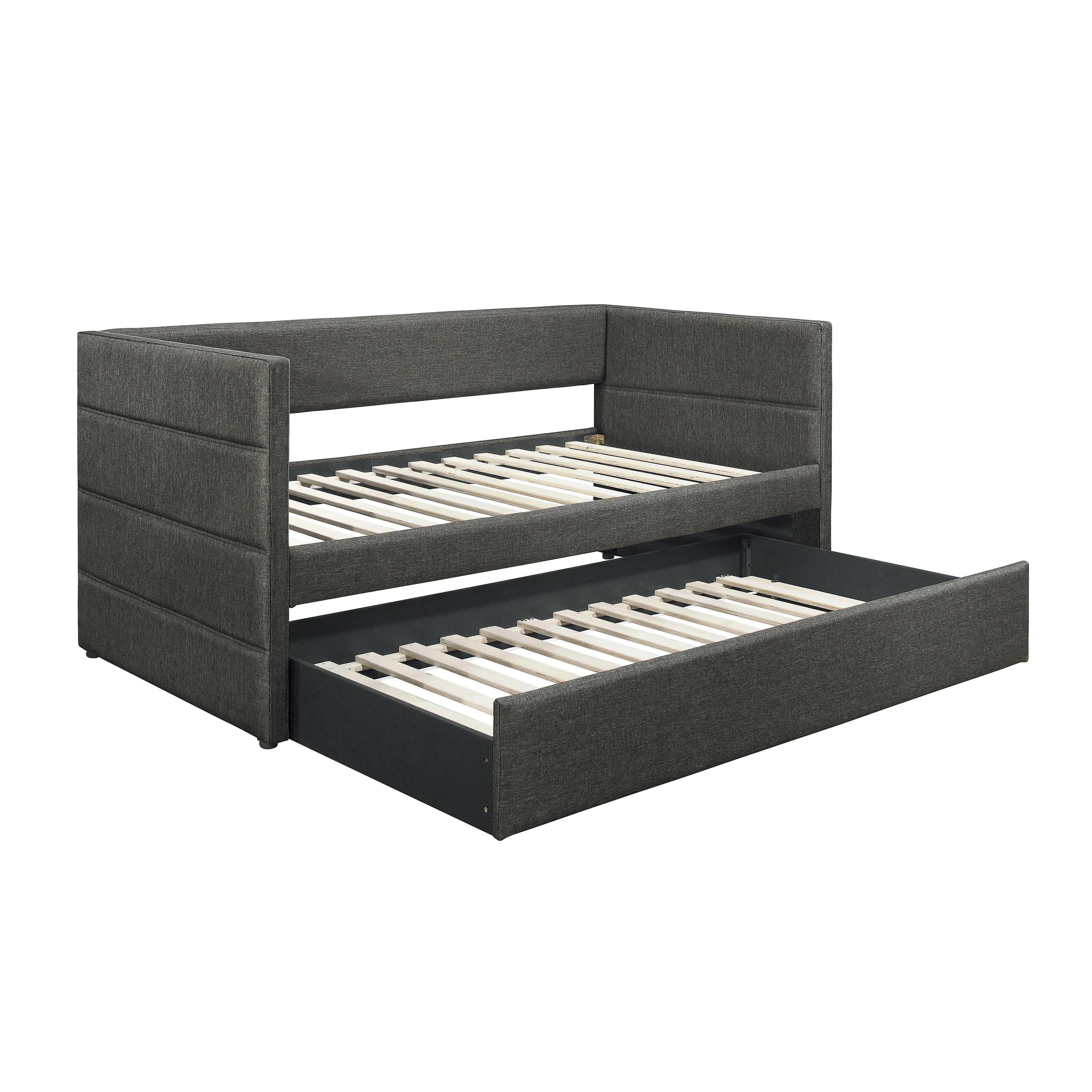 Vining Dark Gray Daybed with Trundle - Image 2