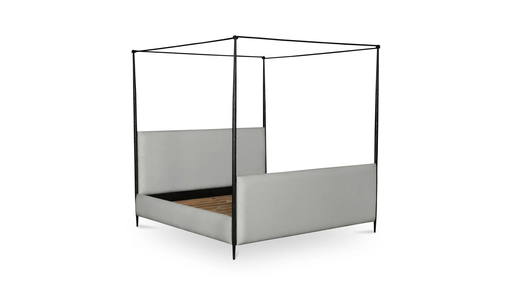 Viola King Bed Beige - Image 4