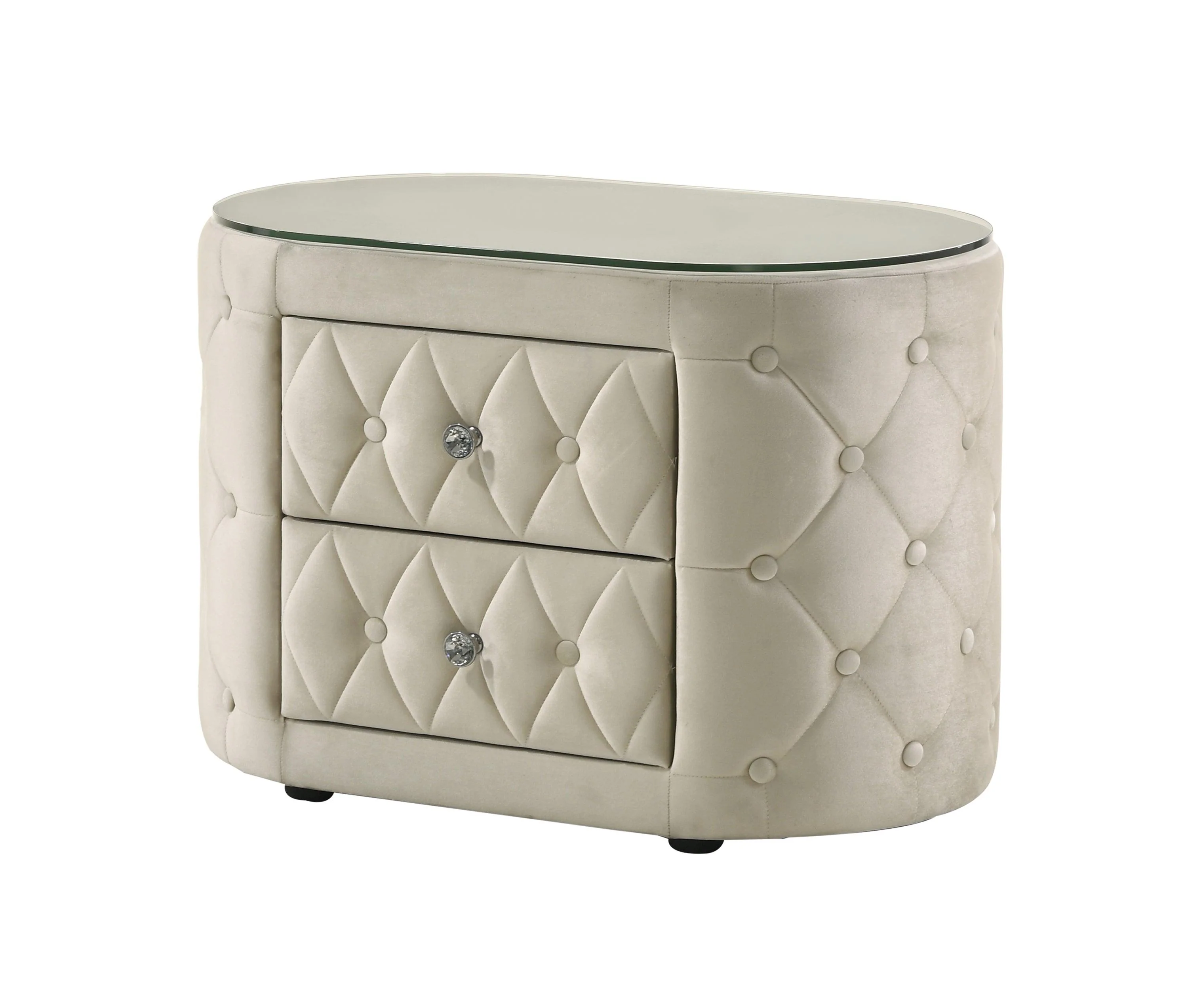Voltare Ivory Nightstand - Image 2