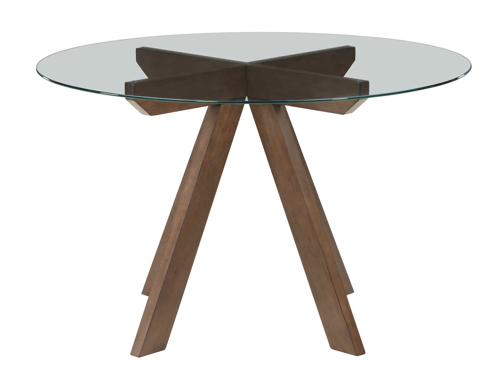 Wade Mocha Glass Top Dining Room Set - Image 7