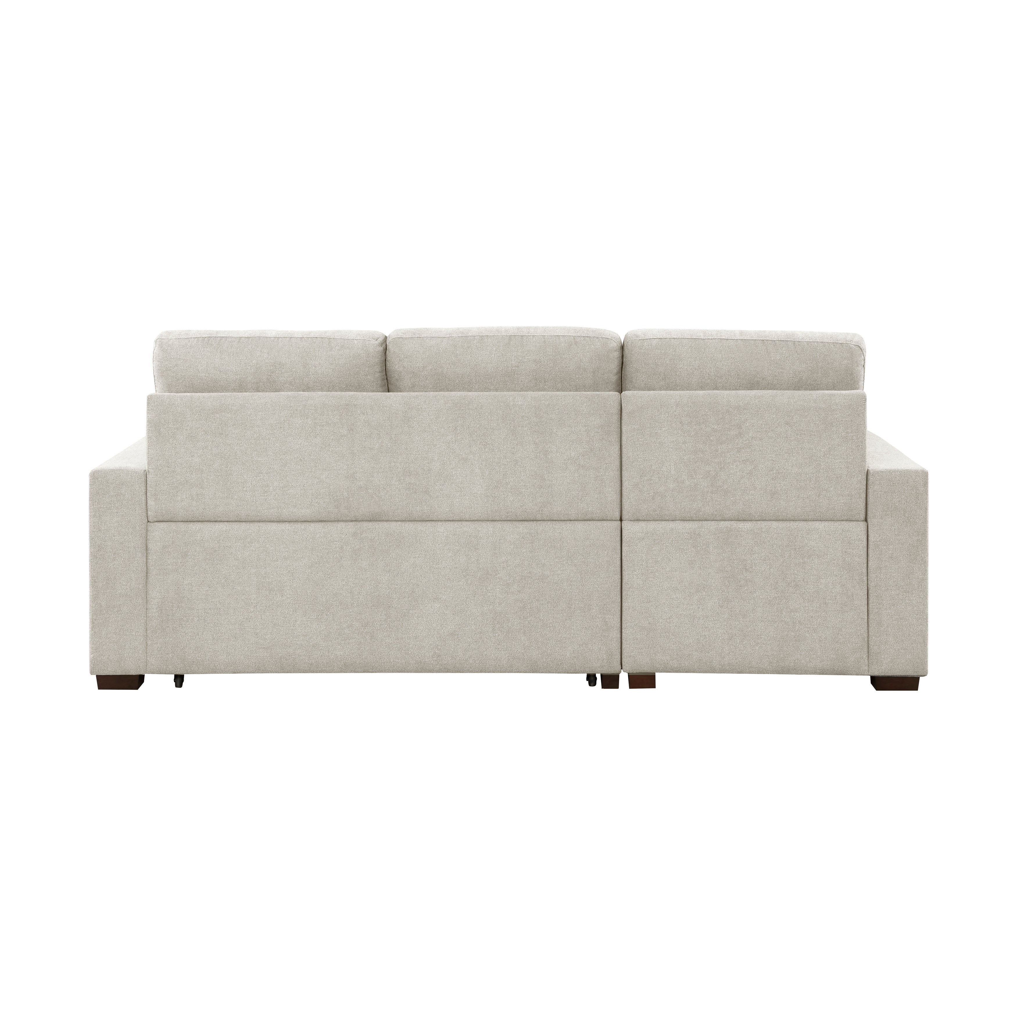 Waitsfield Sand 2-Piece Sectional with Left Chaise, Pull-out Bed and Hidden Storage - Image 6