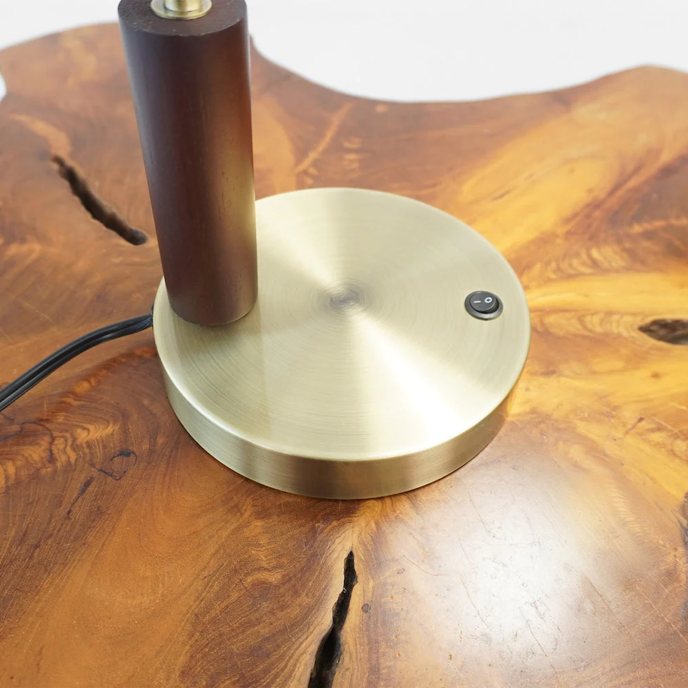 Wander Right Angle Glass Table Lamp - Bronze - Image 5