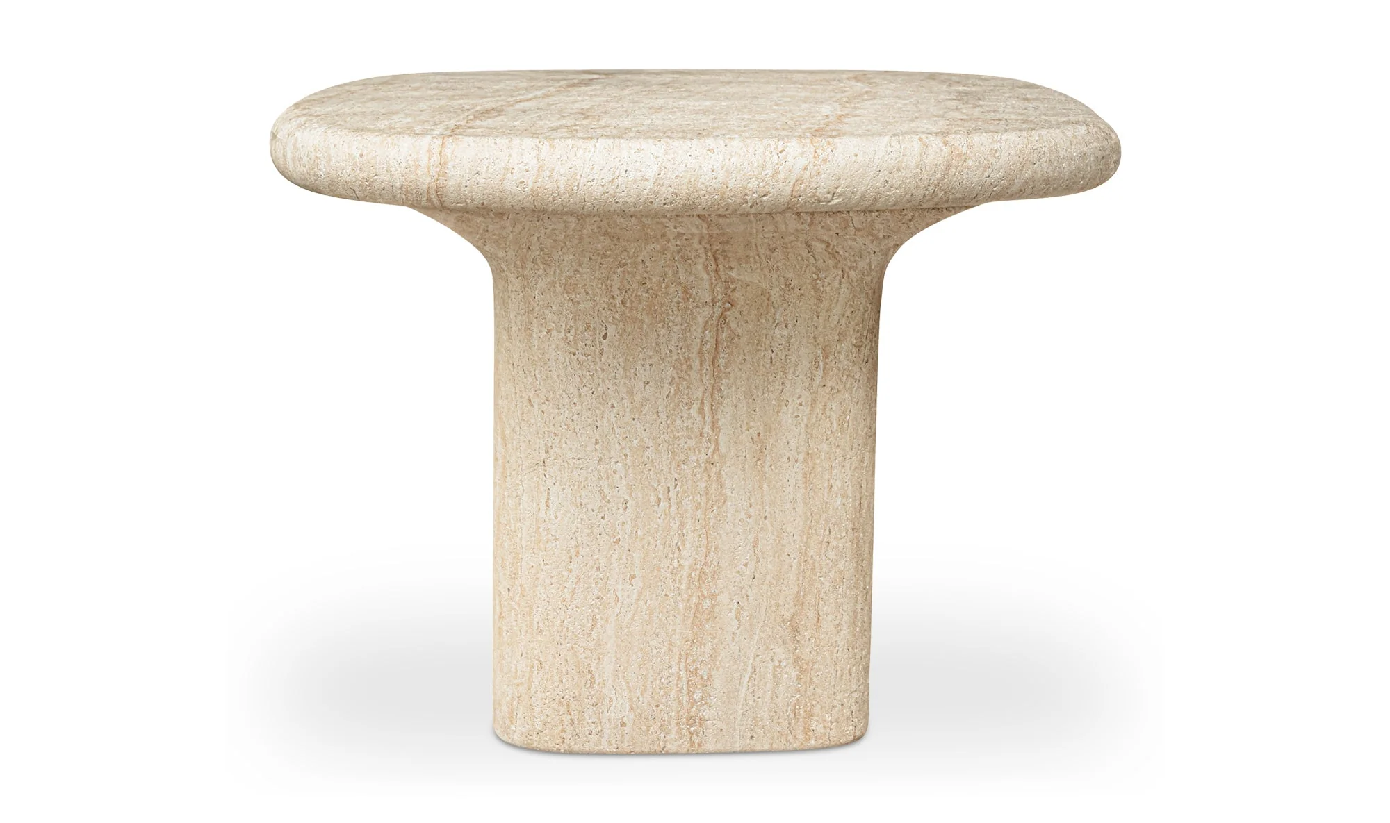 Warby Outdoor Dining Table Beige - Image 4
