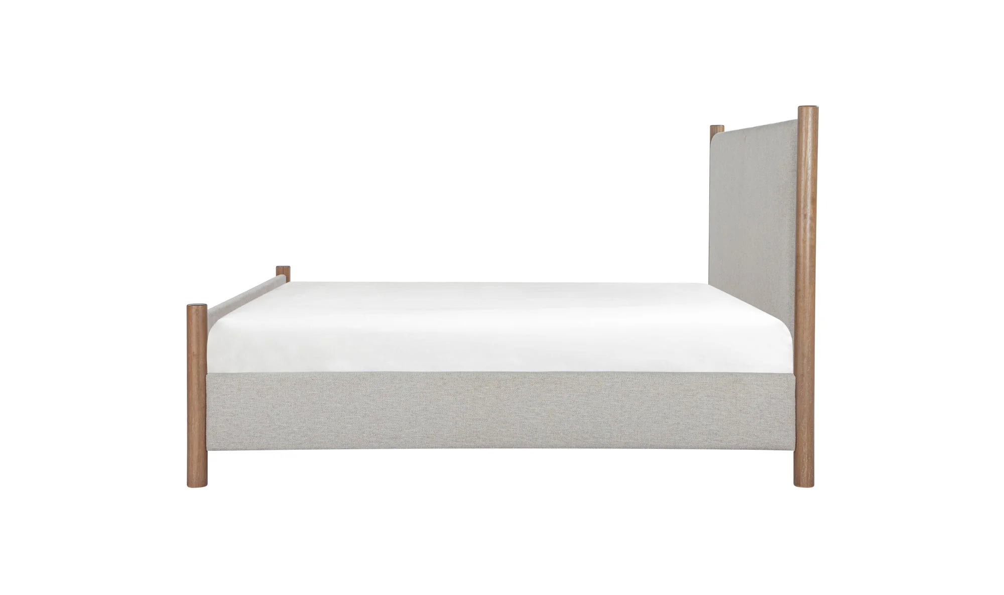 Warren King Bed Beige - Image 2