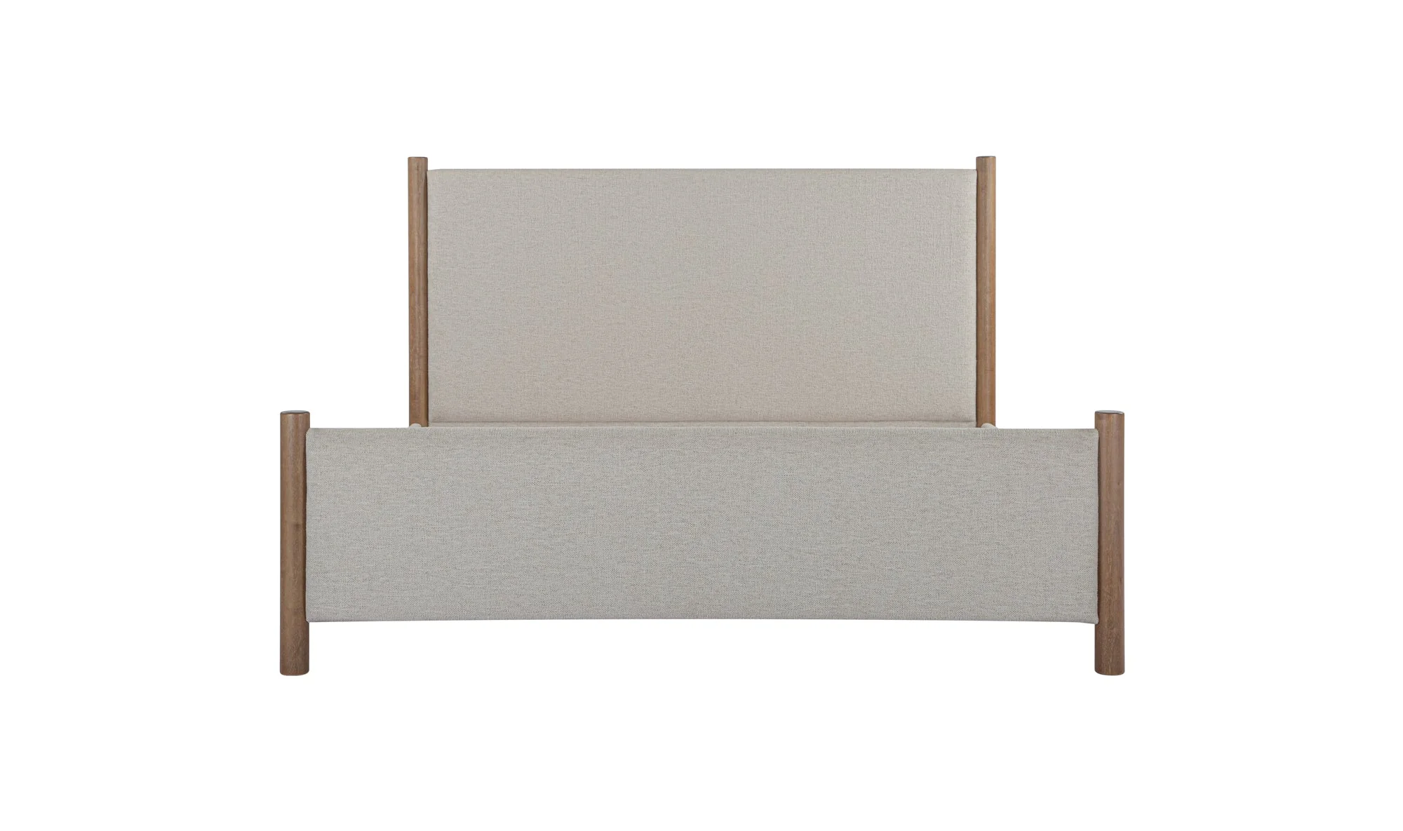 Warren Queen Bed Beige - Image 8