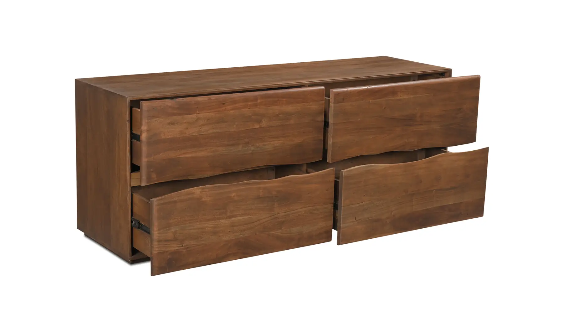 Watson 4 Drawer Dresser Brown - Image 2