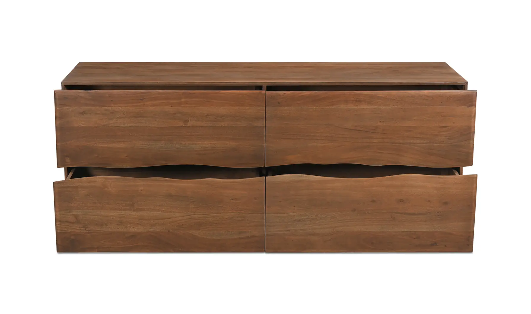 Watson 4 Drawer Dresser Brown - Image 3