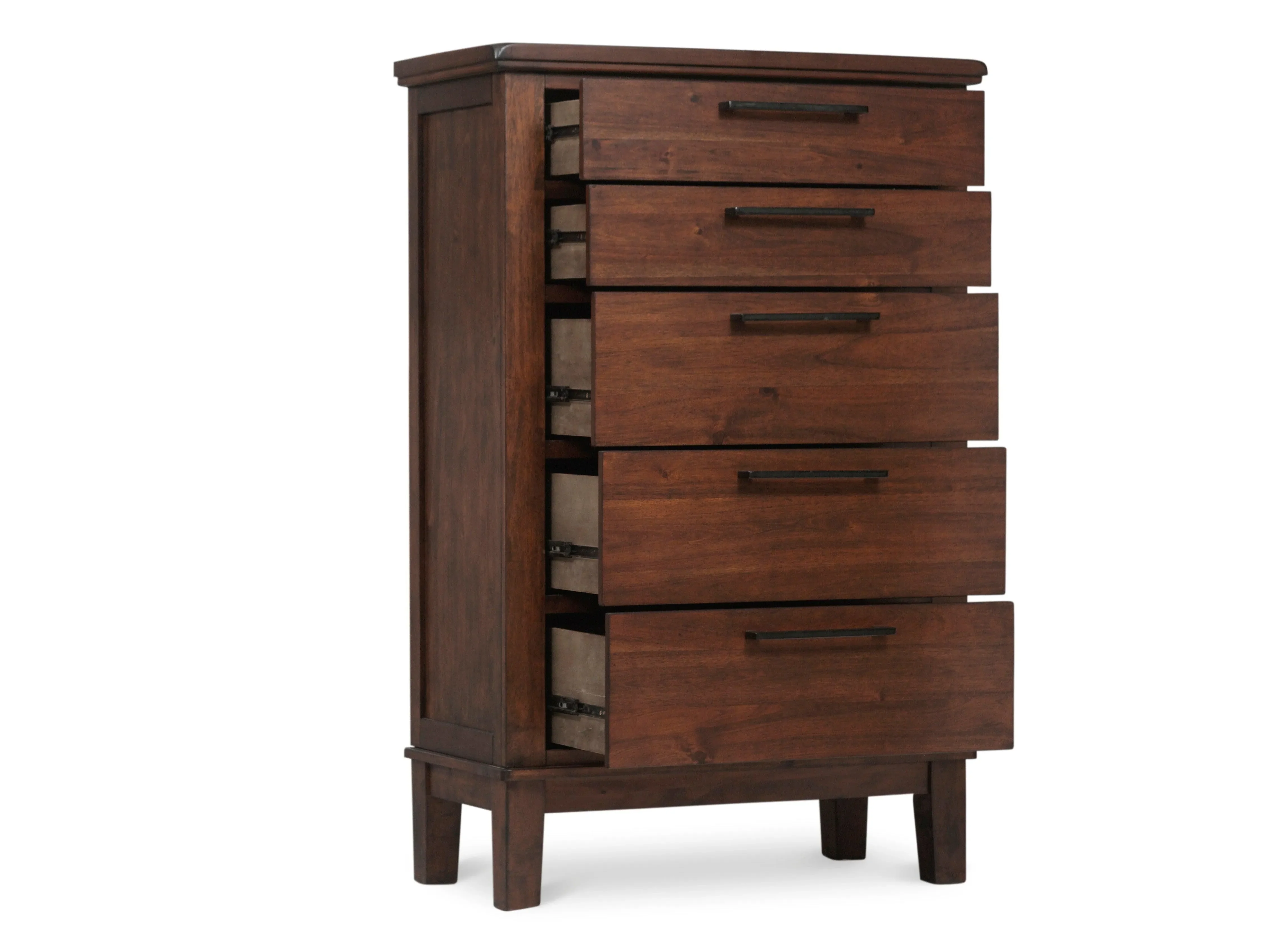 Watson Brown Upholstered Storage Panel Bedroom Set - Image 11