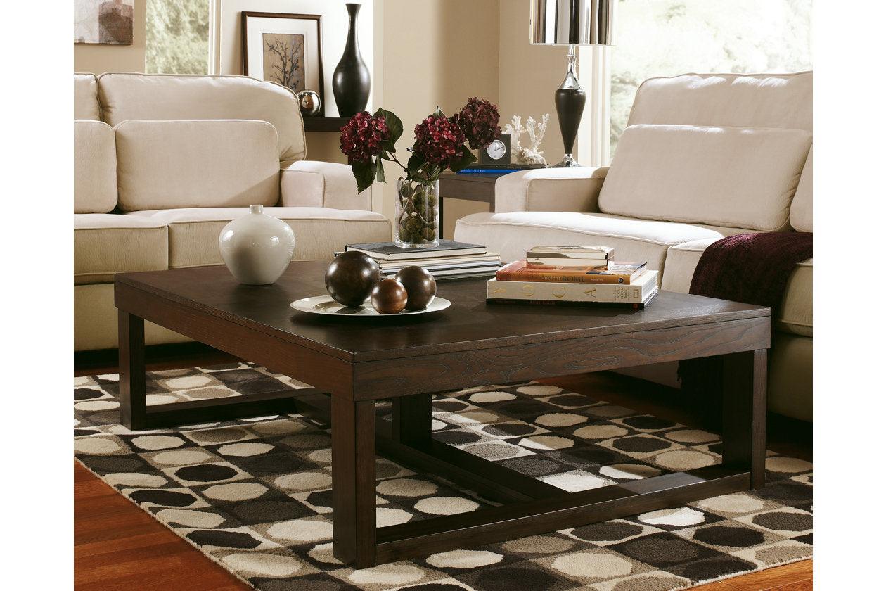 Watson Dark Brown Coffee Table and 2 End Tables - Image 2