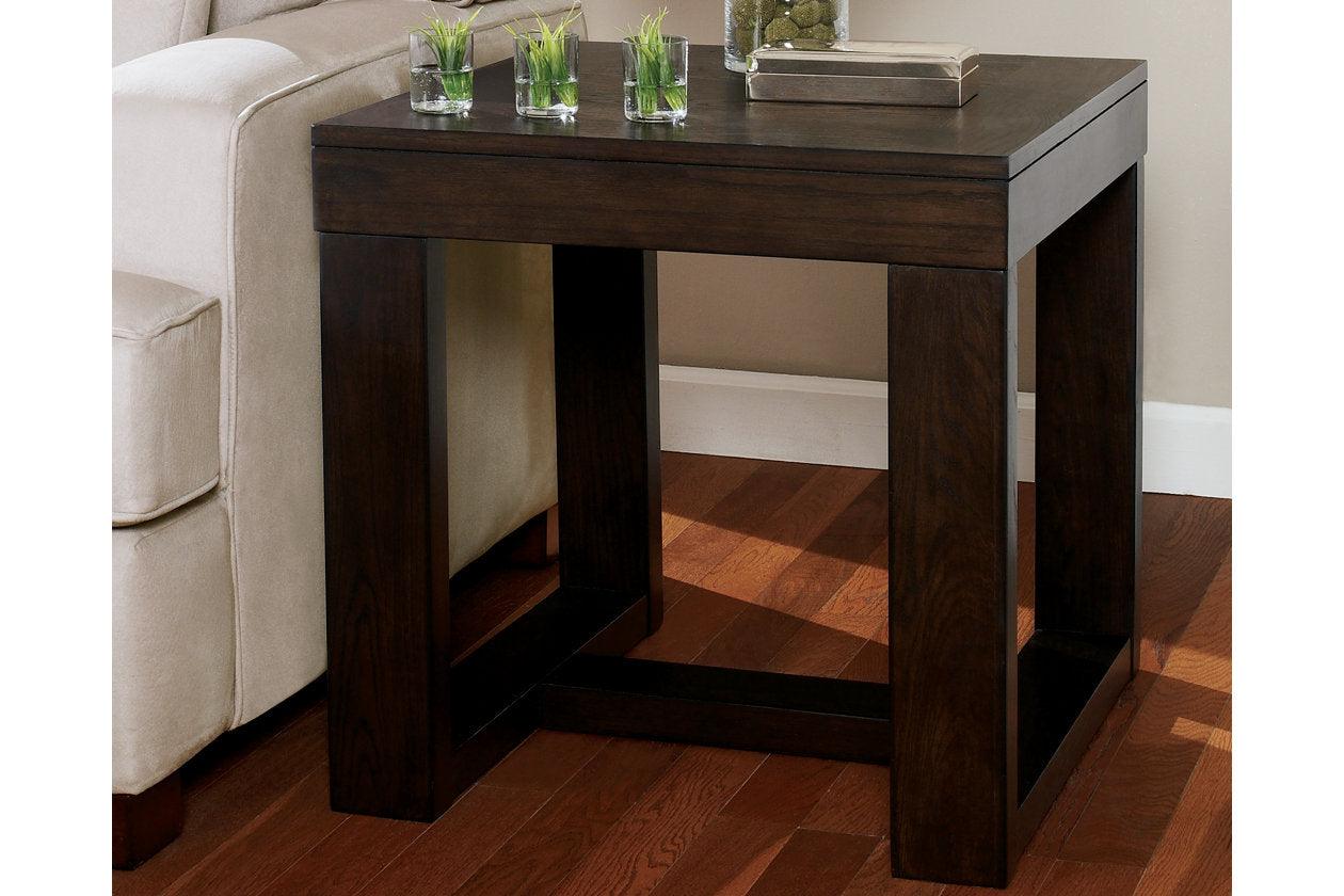 Watson Dark Brown Coffee Table and 2 End Tables - Image 3