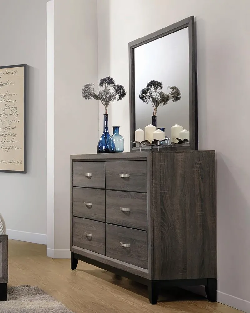 Watson Gray Oak Mirror - Image 3