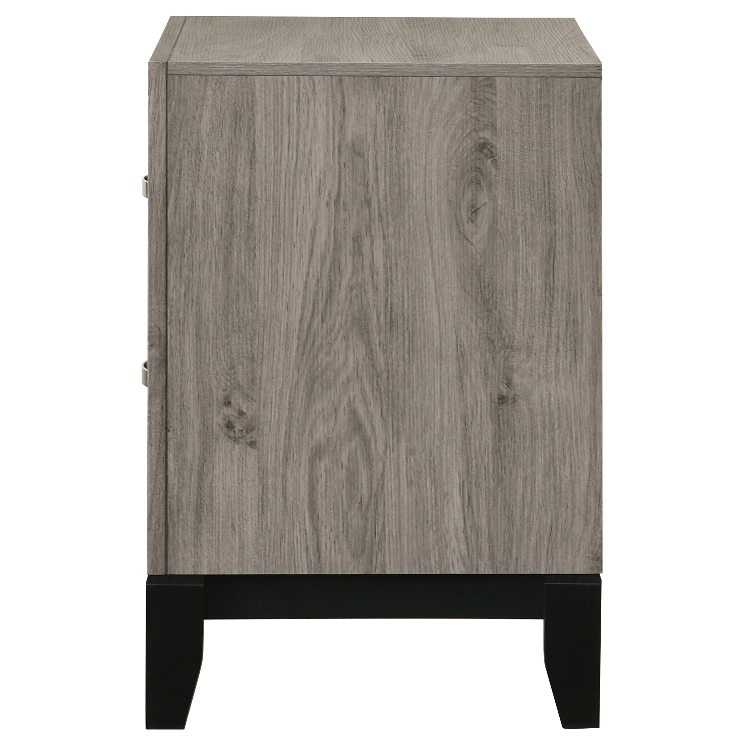 Watson Light Taupe 2-drawer Nightstand Bedside Table - Image 5