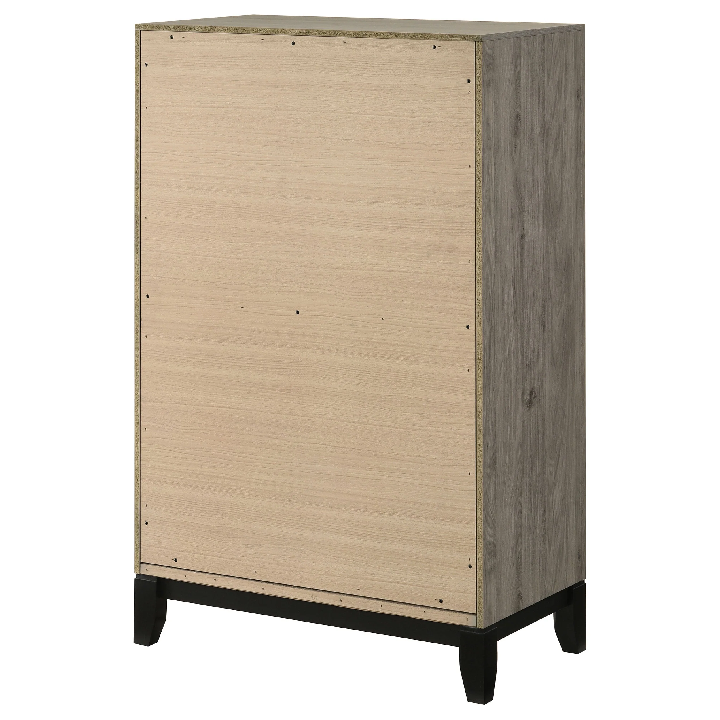 Watson Light Taupe 5-drawer Bedroom Chest of Drawers - Image 8