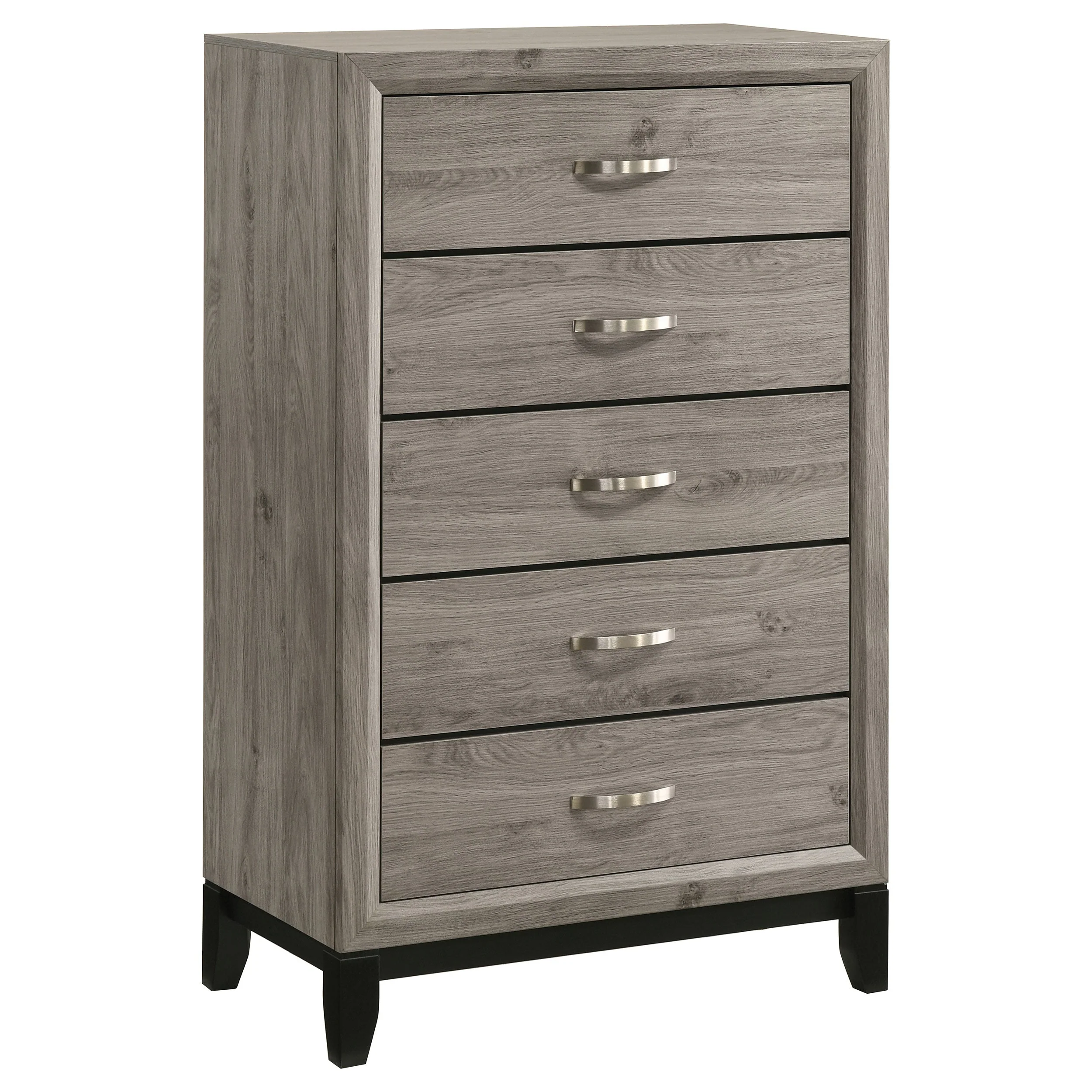 Watson Light Taupe Five-piece Full Bedroom Set - Image 11