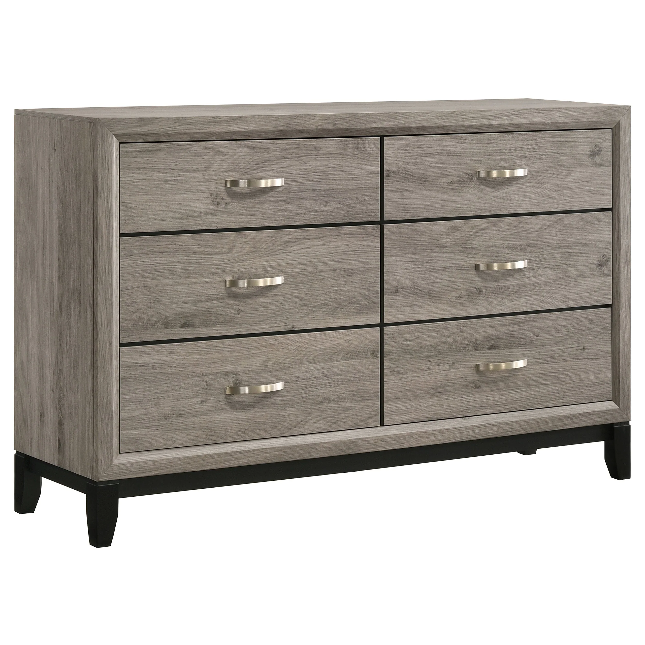 Watson Light Taupe Four-piece California King Bedroom Set - Image 7