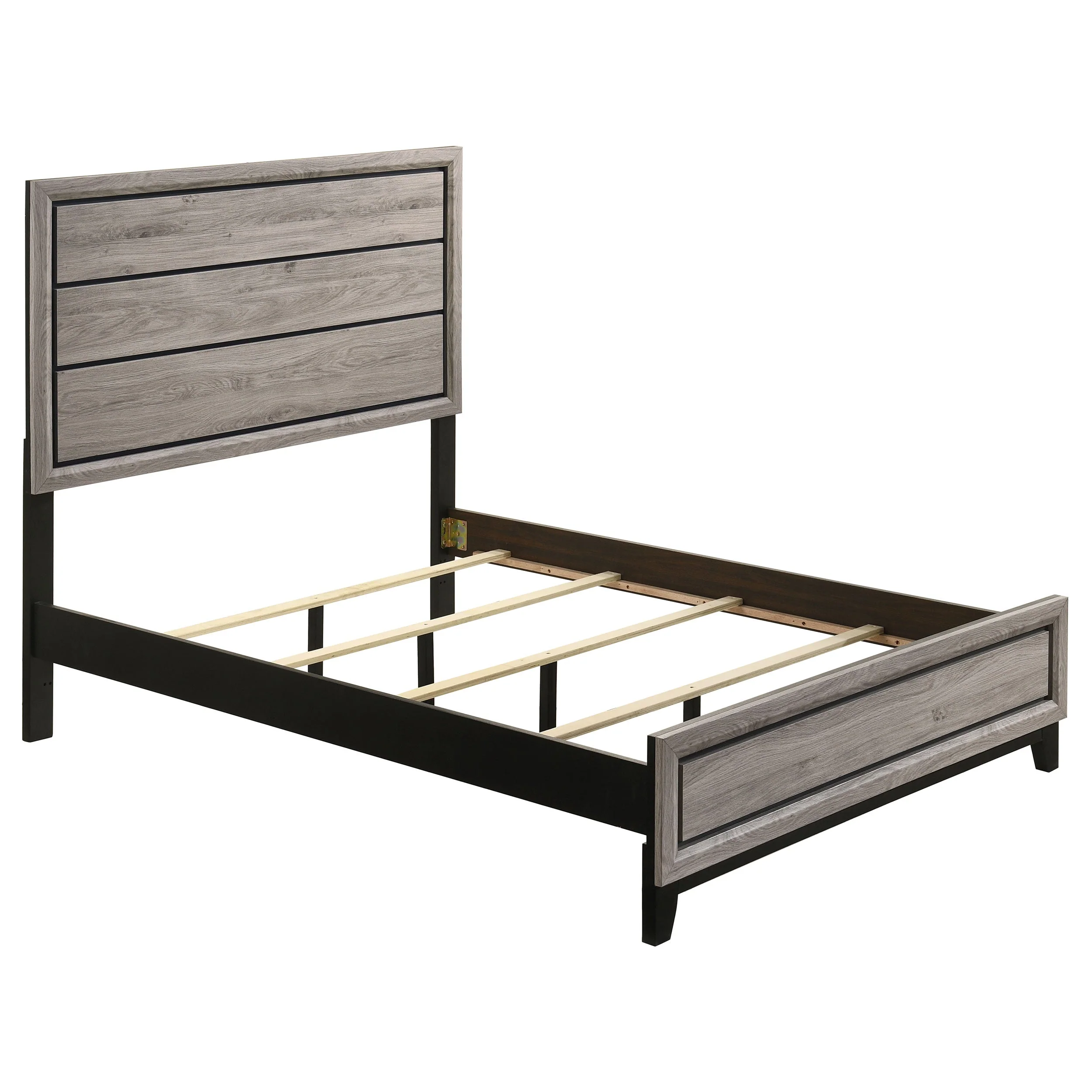 Watson Light Taupe Four-piece Full Bedroom Set - Image 3