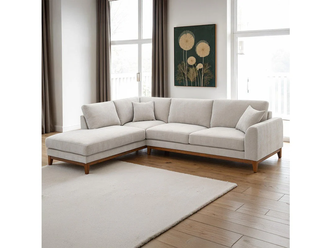 Watton Light Gray LAF Sectional
