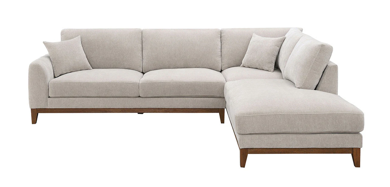 Watton Light Gray RAF Sectional - Image 5
