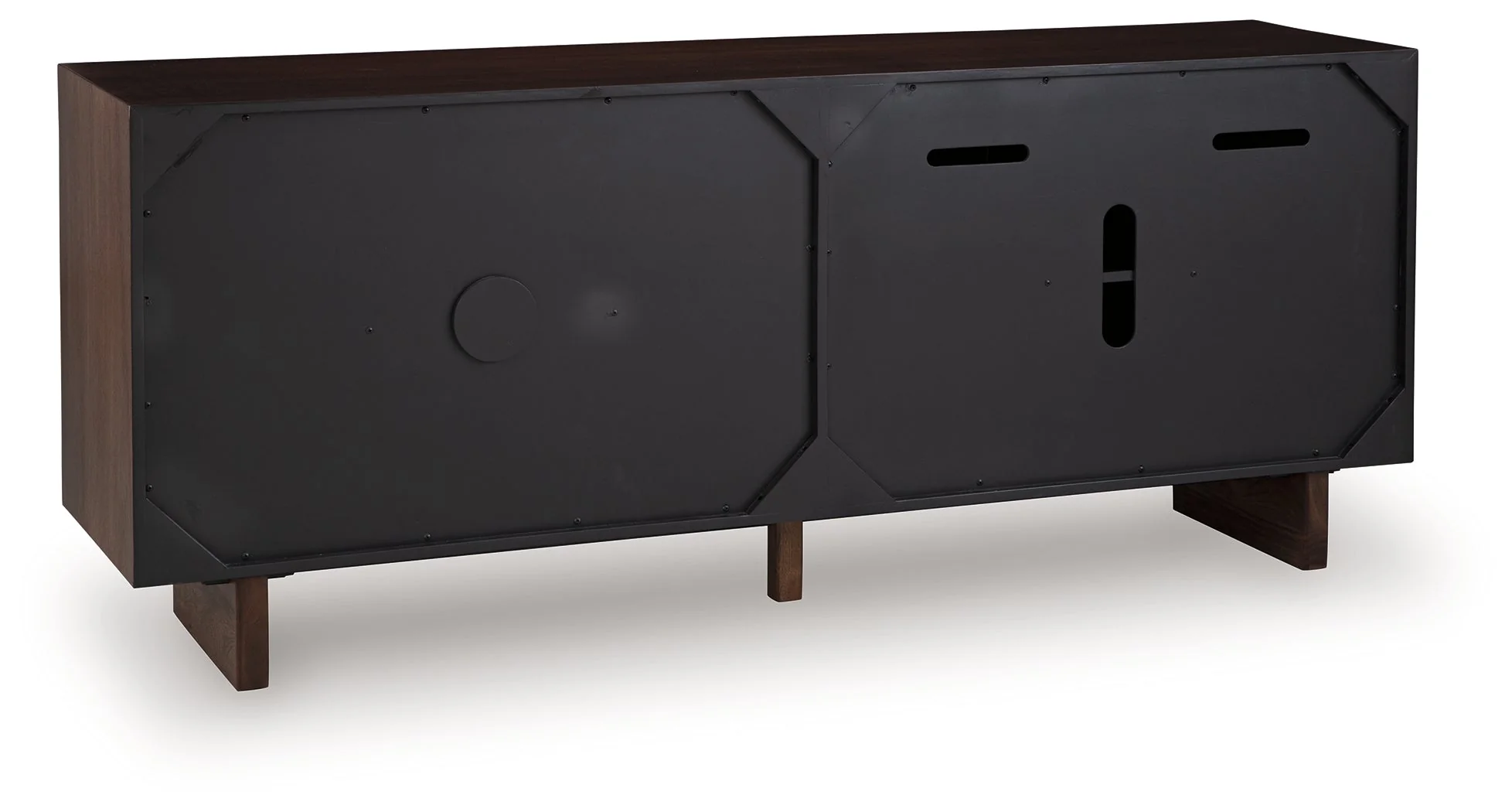 Welby Brown/Charcoal Accent Cabinet - Image 5