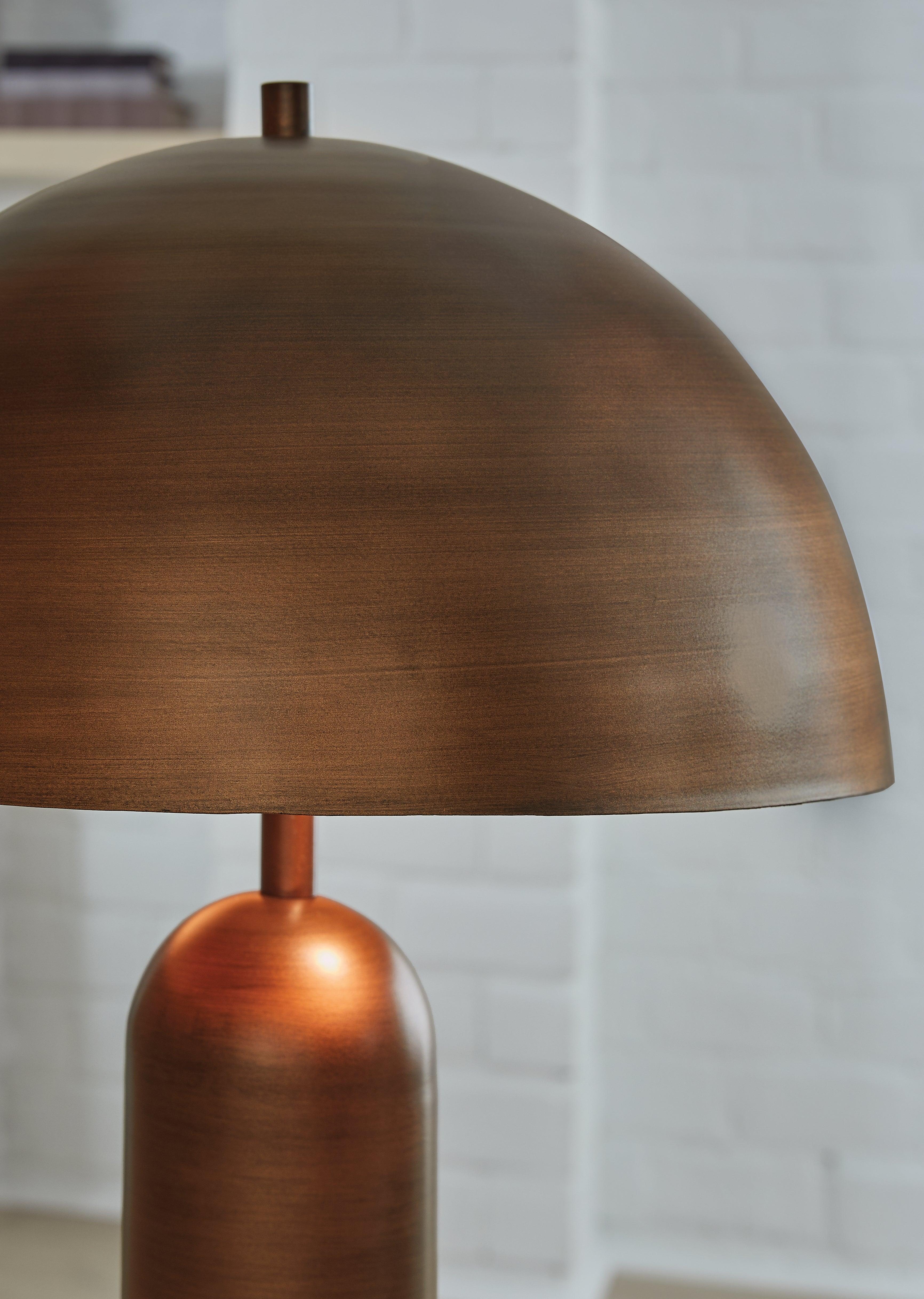 Wendfield Antique Copper Finish Table Lamp - Image 3