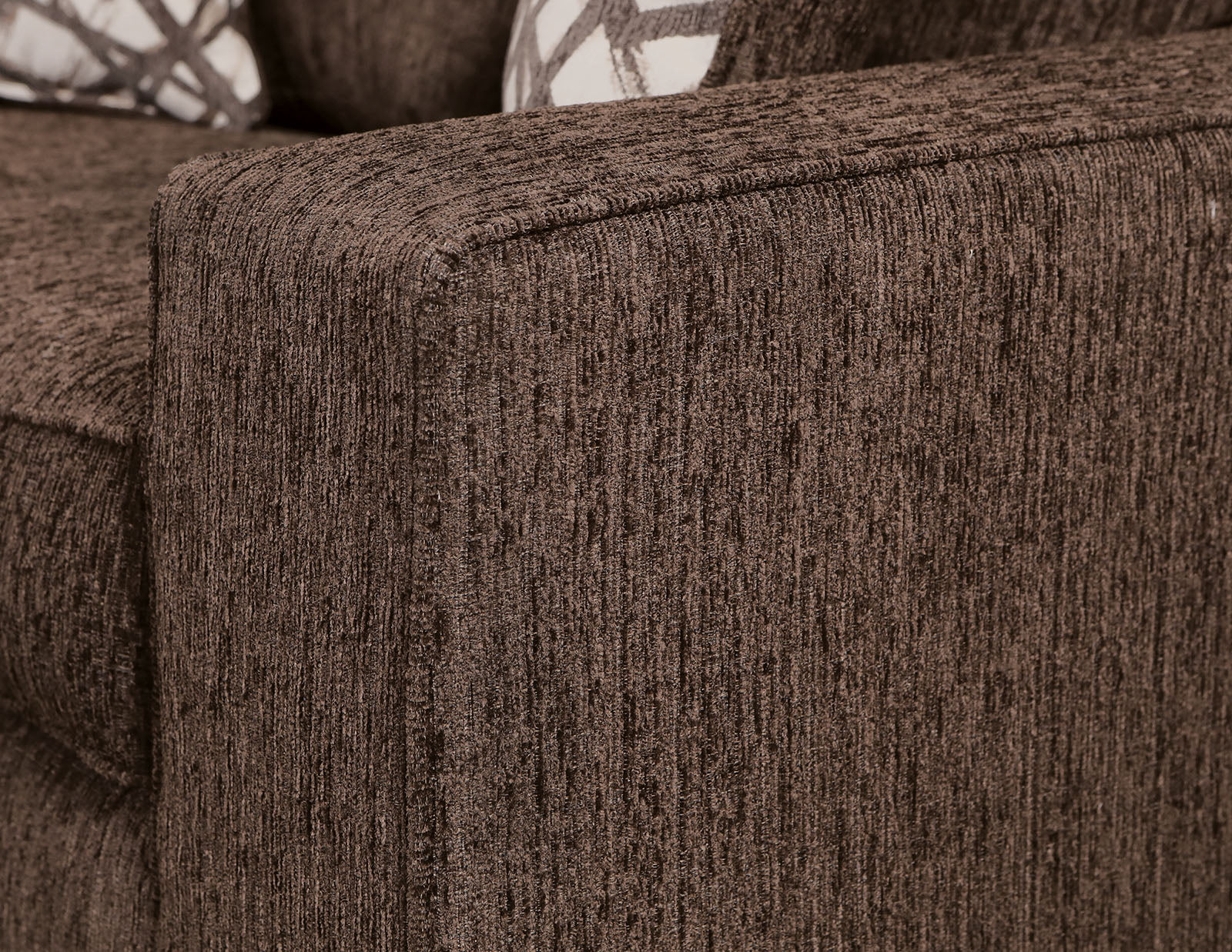 West action Chocolate Sofa & Loveseat - Image 5