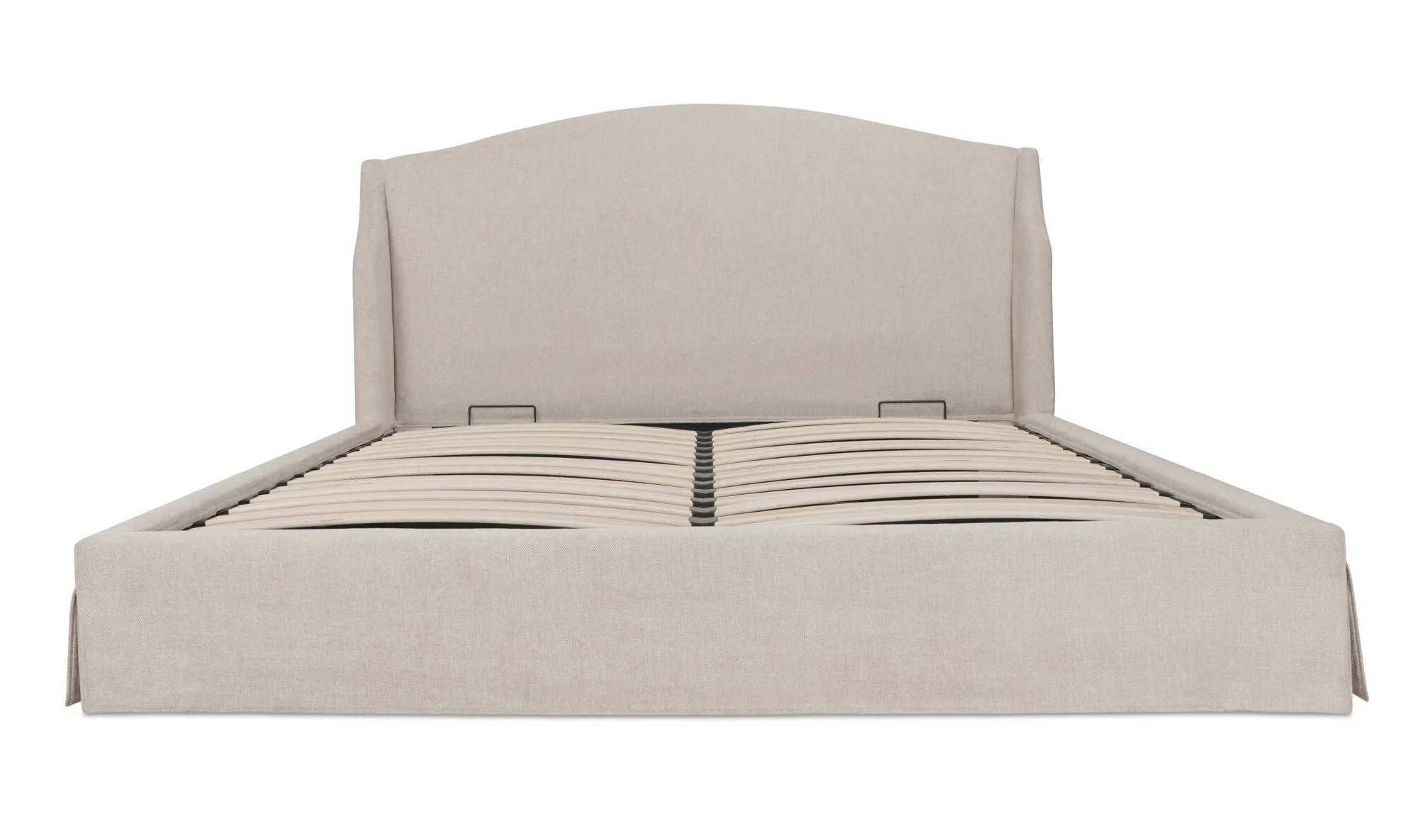 Weston Queen Storage Bed Cream - Image 4