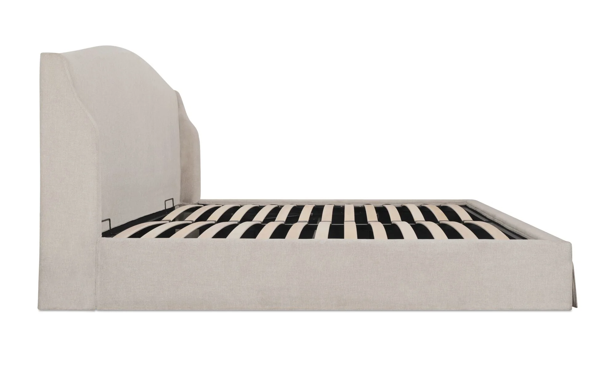 Weston Queen Storage Bed Cream - Image 7