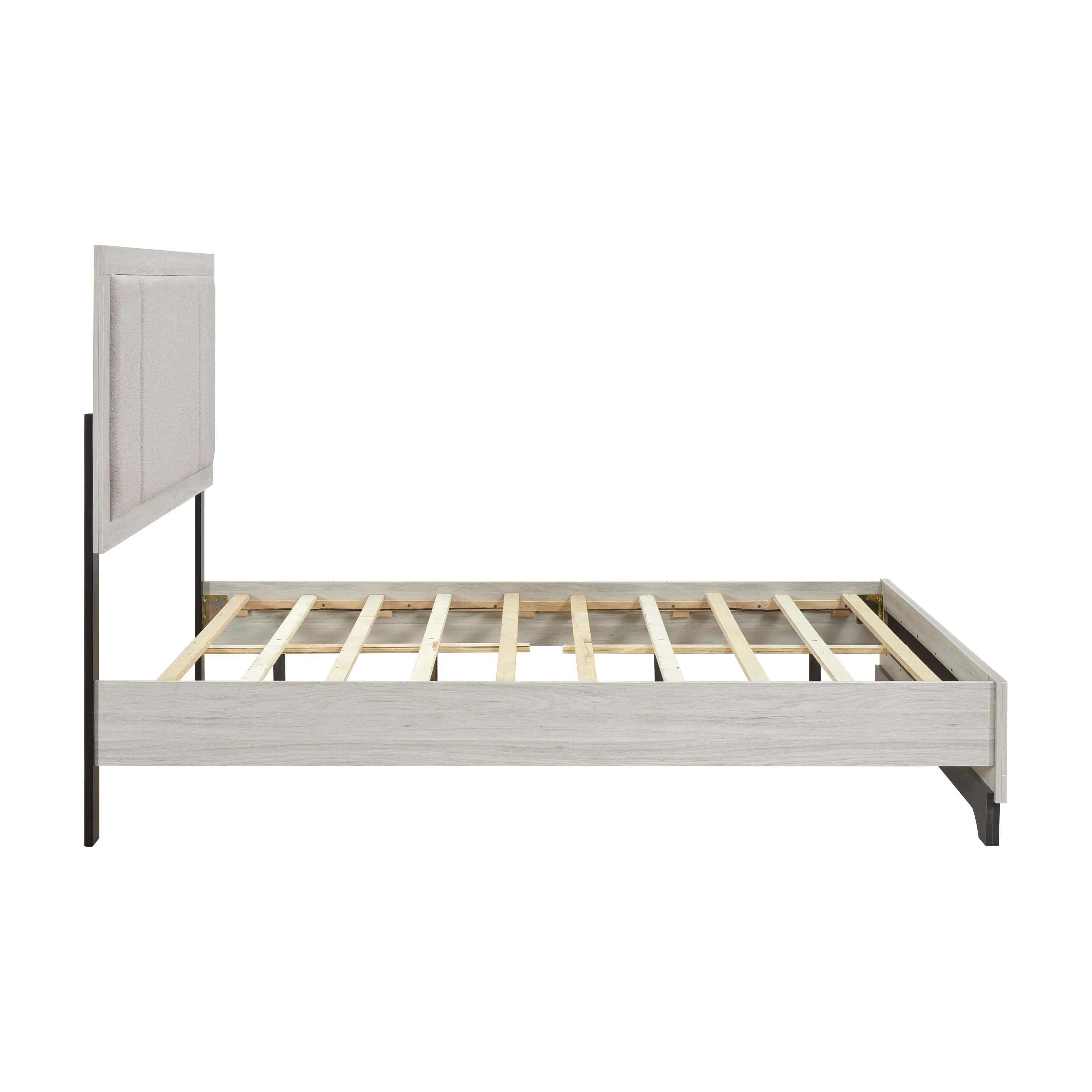 Westport White Oak/Gray Full Platform Bed - Image 6