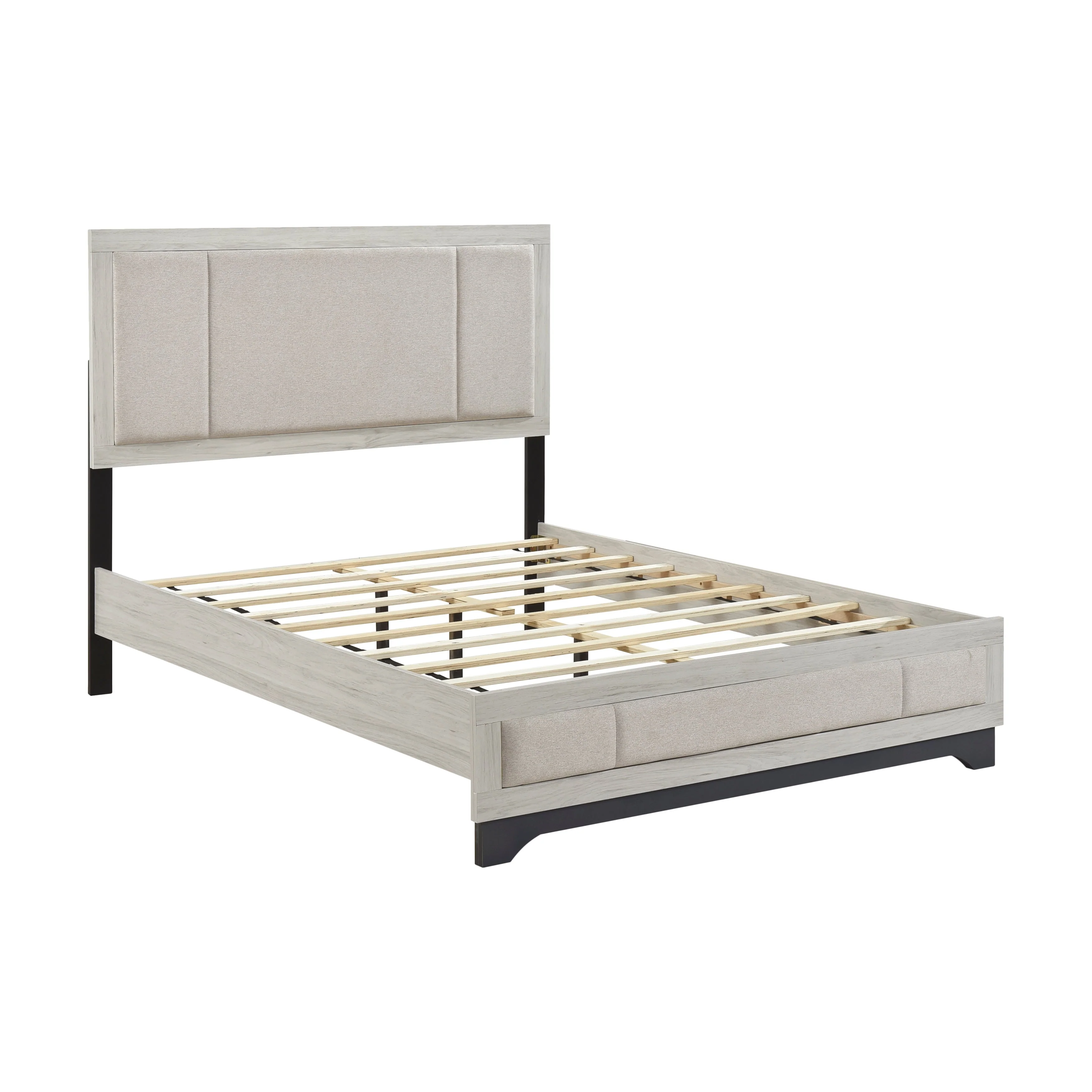 Westport White Oak/Gray Platform Bedroom Set - Image 4