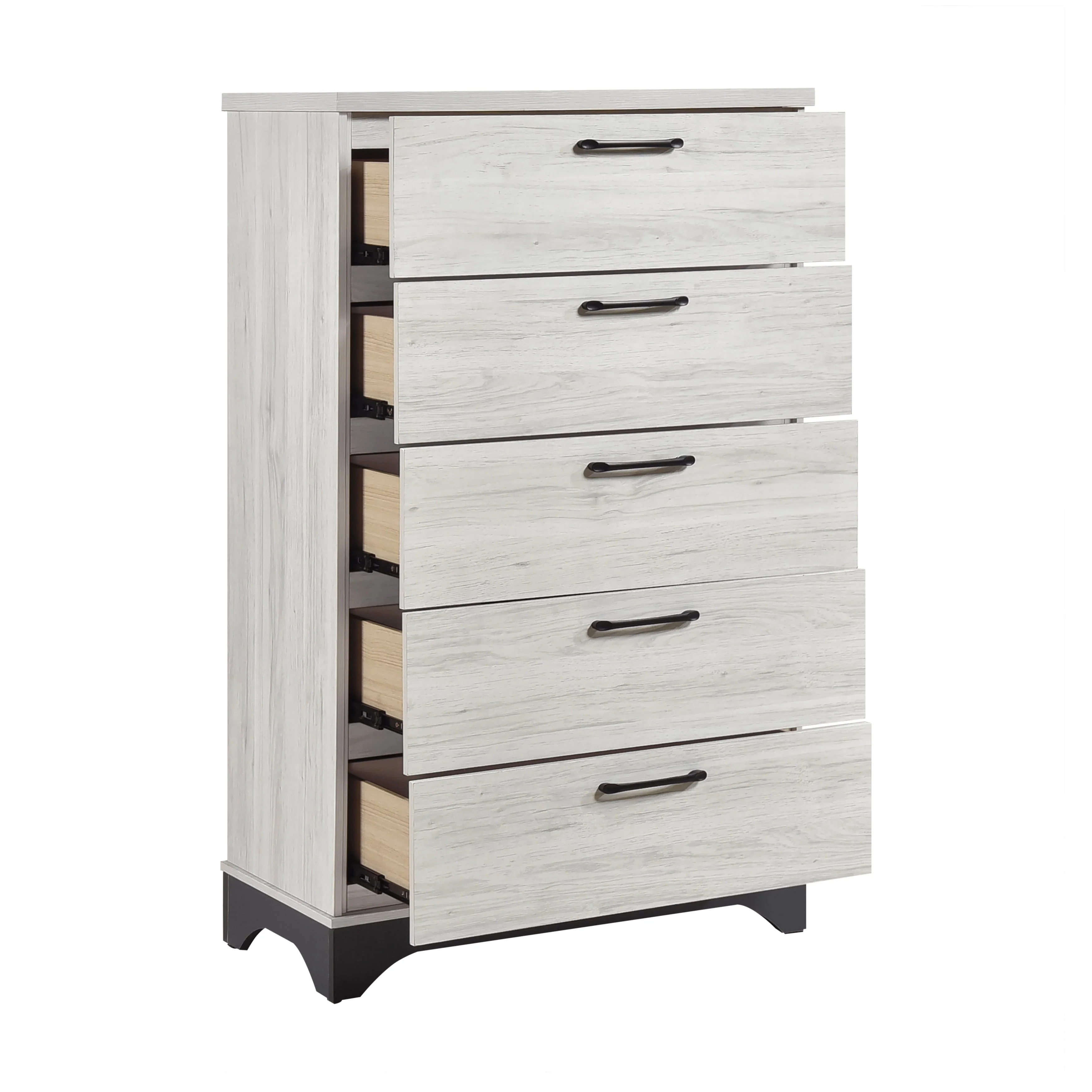 Westport White Oak/Gray Platform Youth Bedroom Set - Image 27