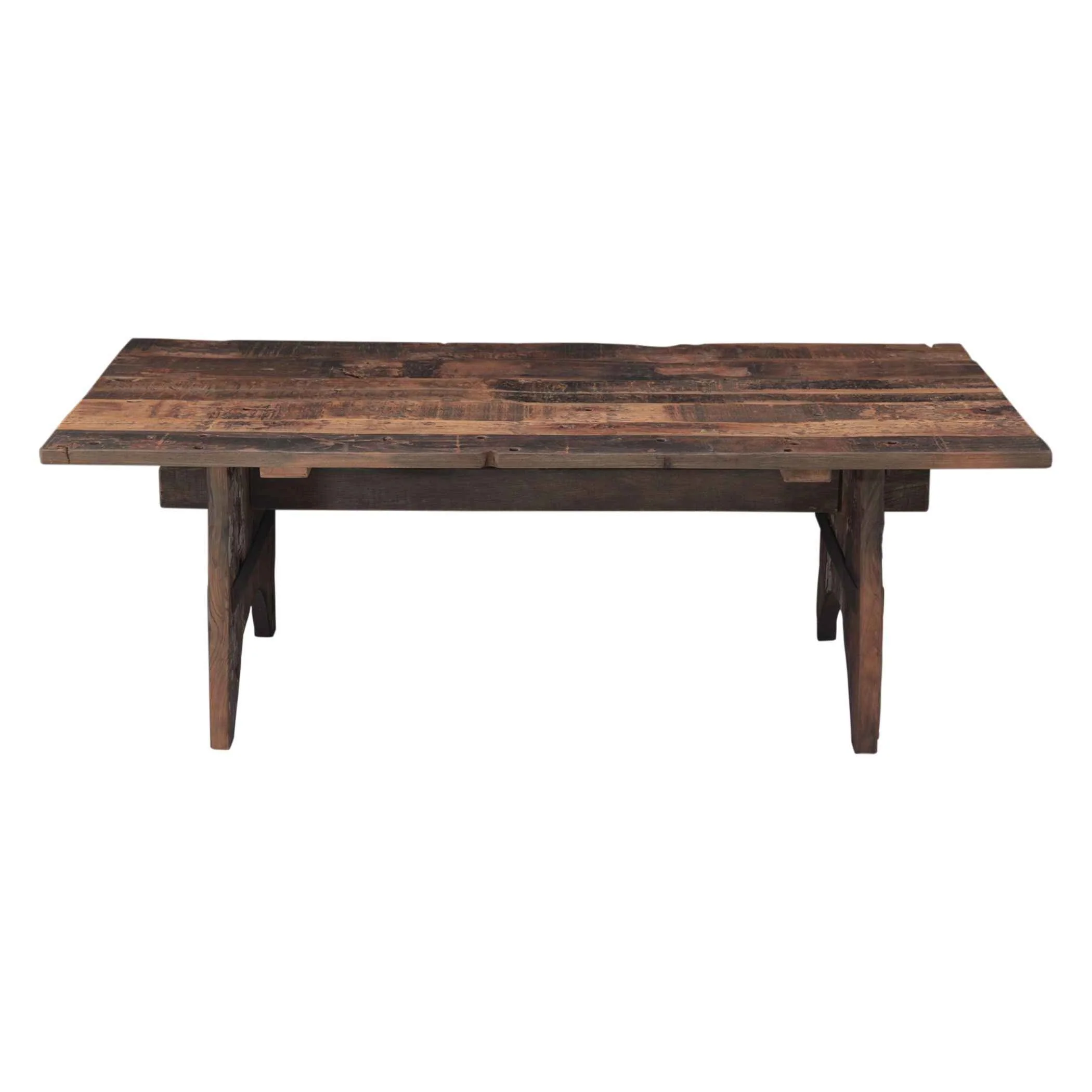 Whitley 54" Coffee Table in Reclaimed Teak - Image 2