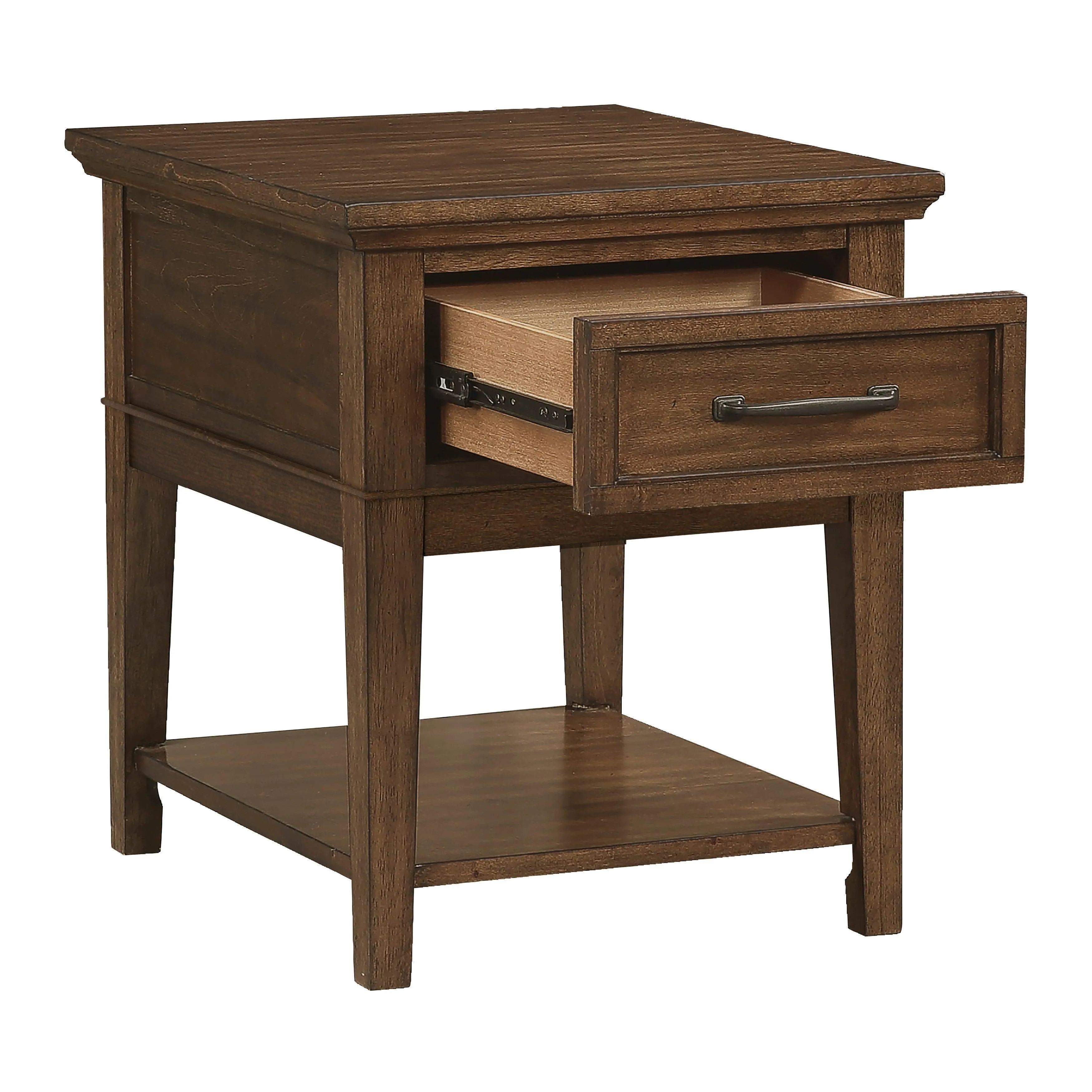 Whitley Walnut End Table - Image 4