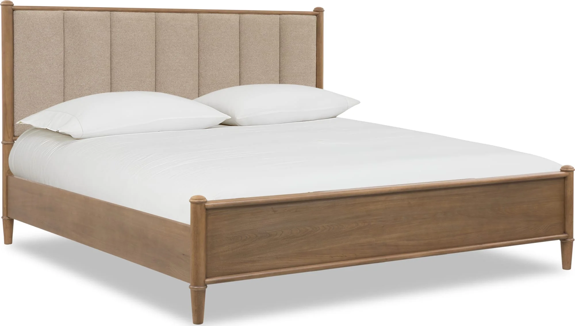 Whitmore Claystone Queen Upholstered Bed - Image 3