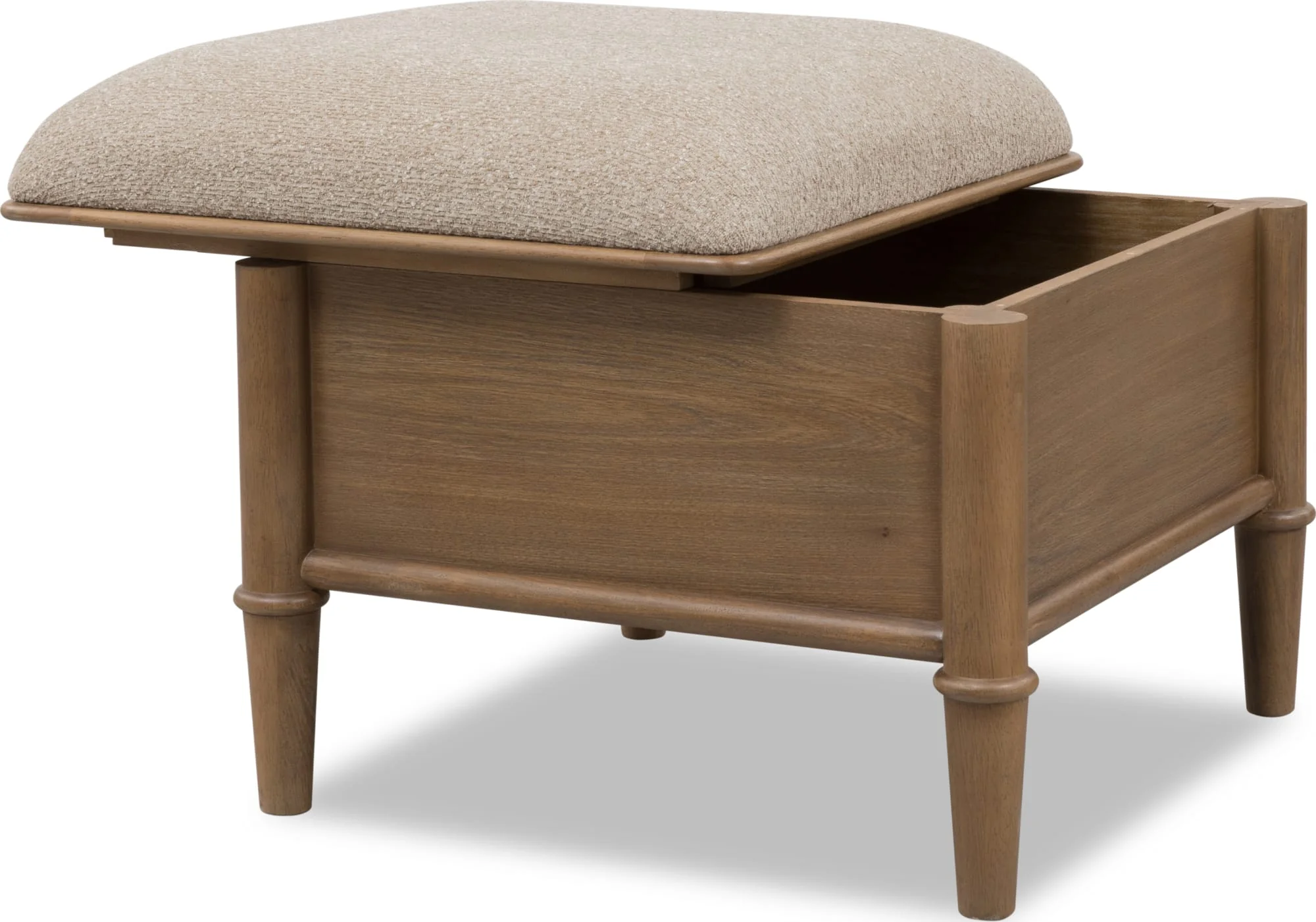 Whitmore Claystone Storage Ottoman - Image 4