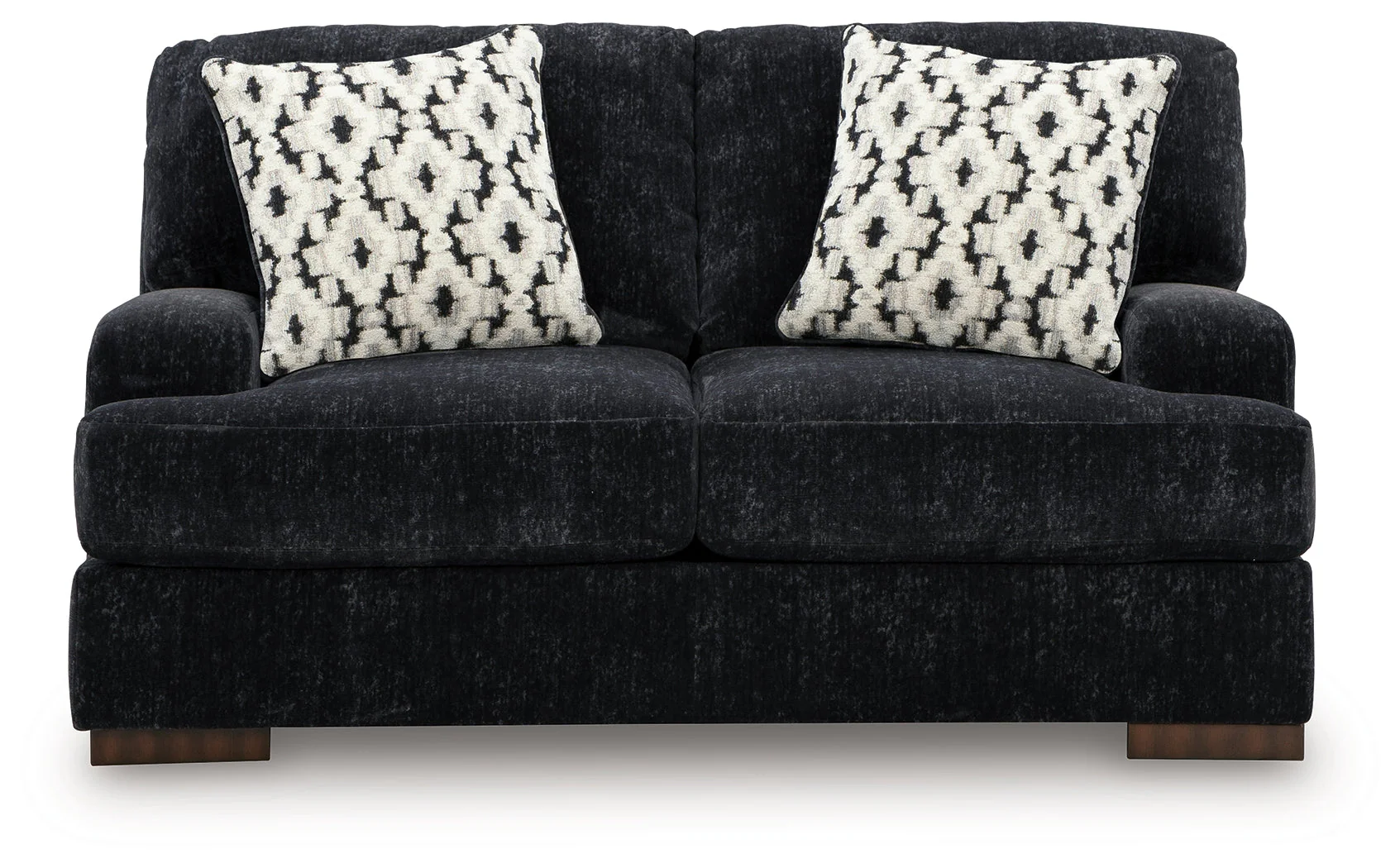 Whitmore Manor Black Pearl Loveseat - Image 3